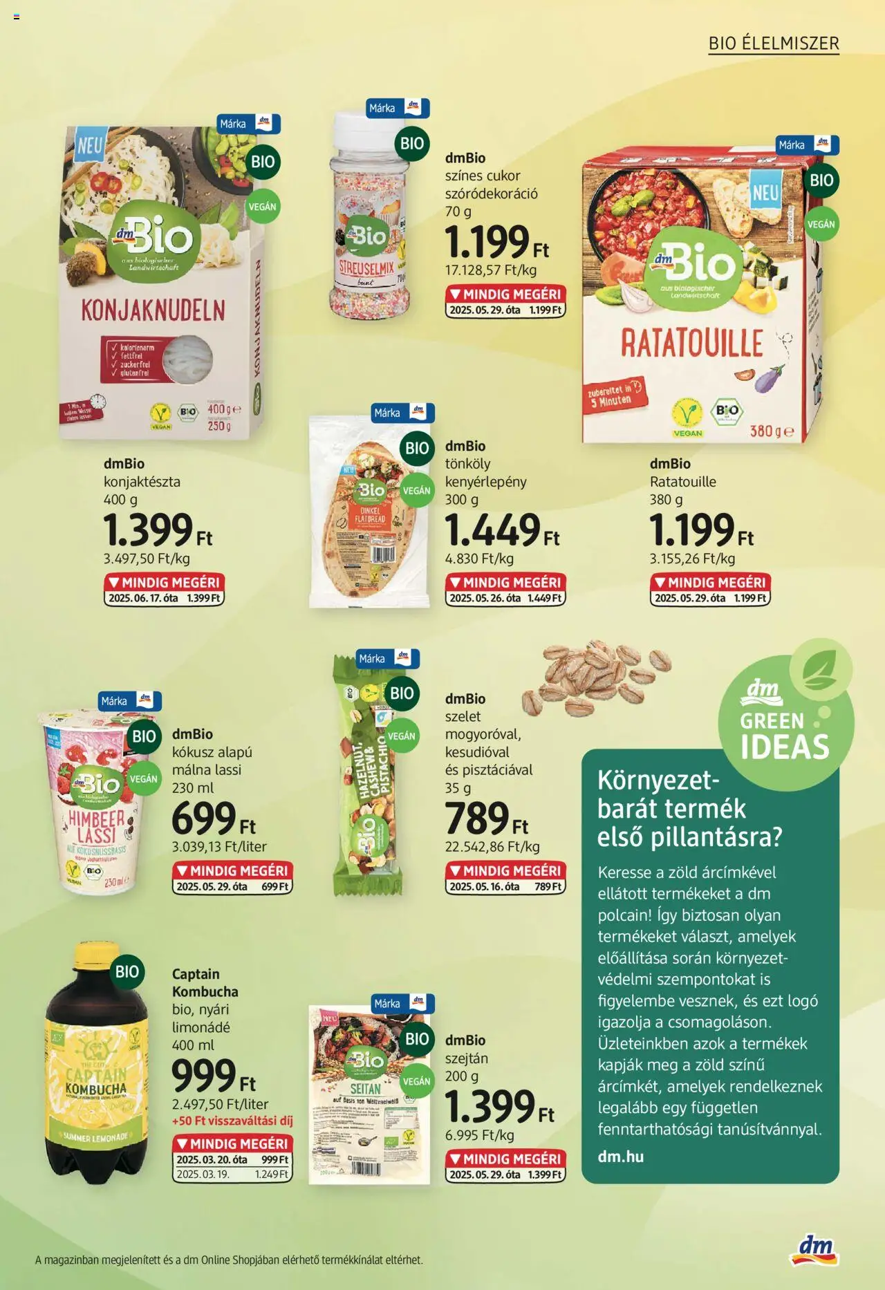 DM Drogerie Markt akciós ujság - amely érvényes a következő dátumtól: 31.07.2025 | Oldal: 17 | Termékek: Málna, Kokusz, Vegán, Cukor