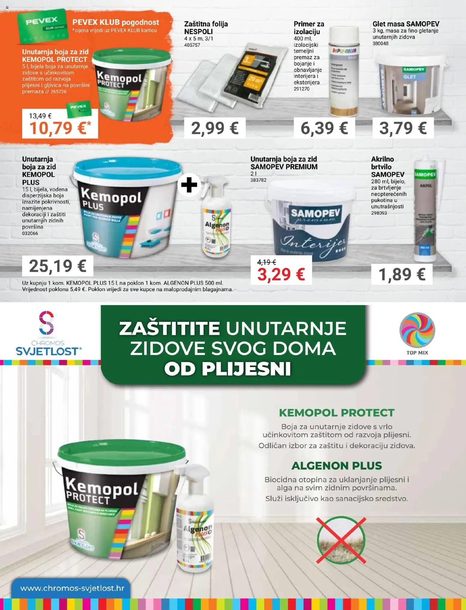 Pevex katalog | vrijedi od 23.10.2025 | Stranica: 20 | Proizvodi: Primer, Glet masa