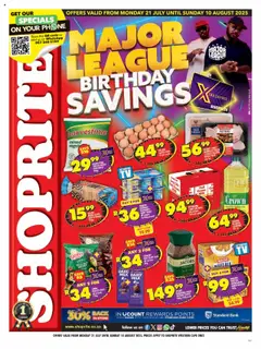 Preview of Shoprite specials valid from 21.07.2025