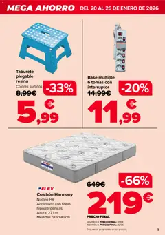 Vista previa Carrefour folleto válido desde el 20.01.2026 | Página: 5
