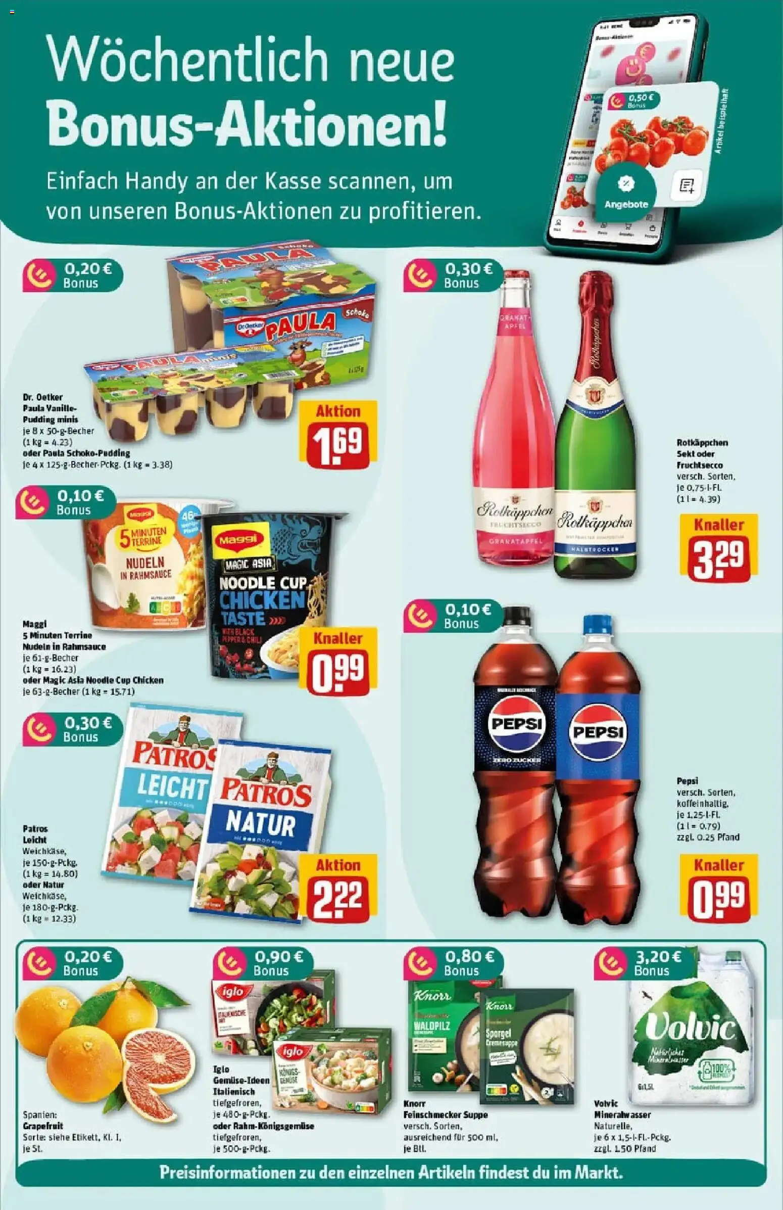 Rewe prospekt München / Bogenhausen	 – gültig ab 18.01.2026 | Seite: 2 | Produkte: Sekt, Mineralwasser, Zucker, Rotkäppchen