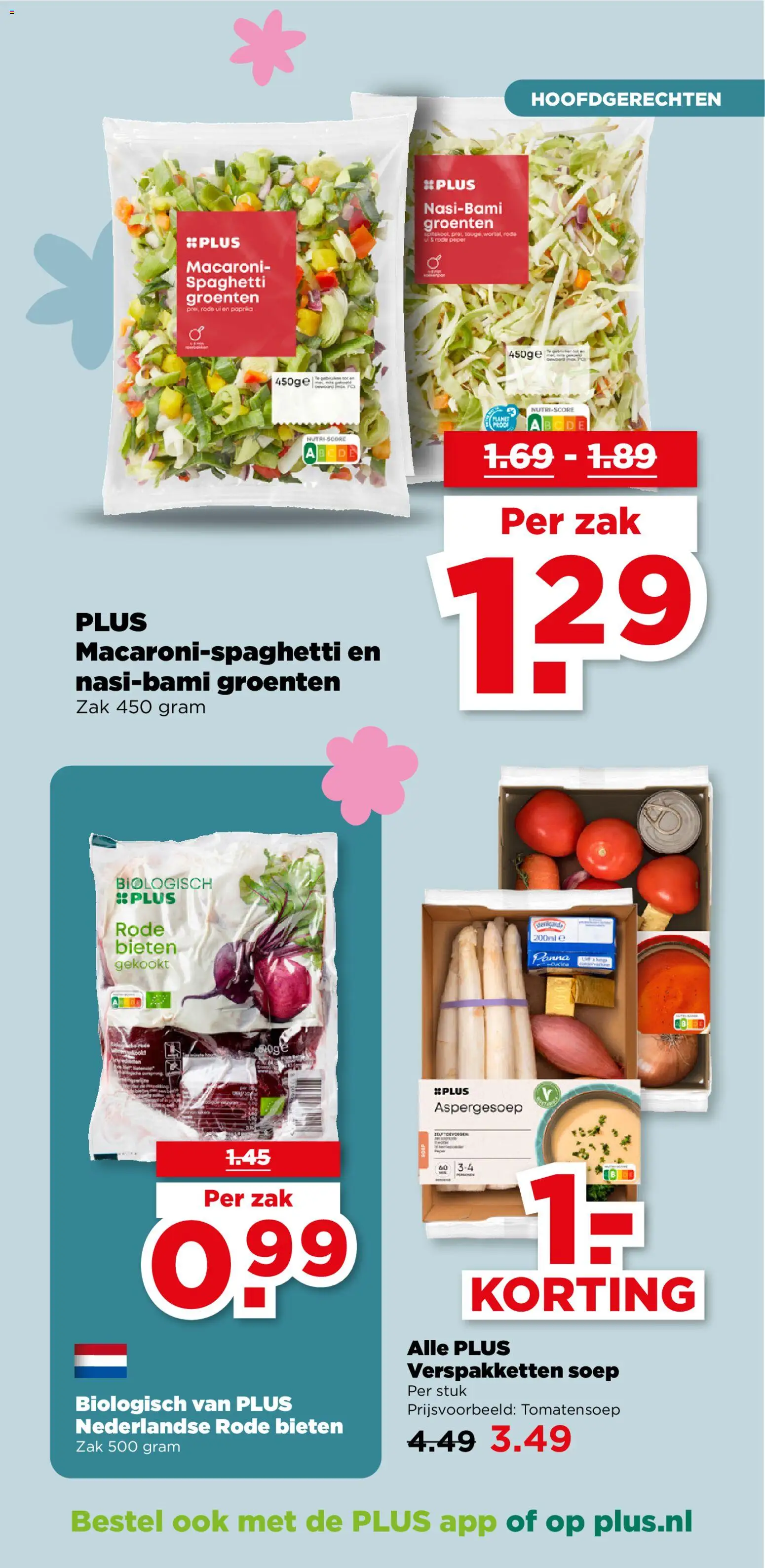 {H1} | Pagina: 40 | Producten: Macaroni, Zak, Kész piskótalap, Groenten