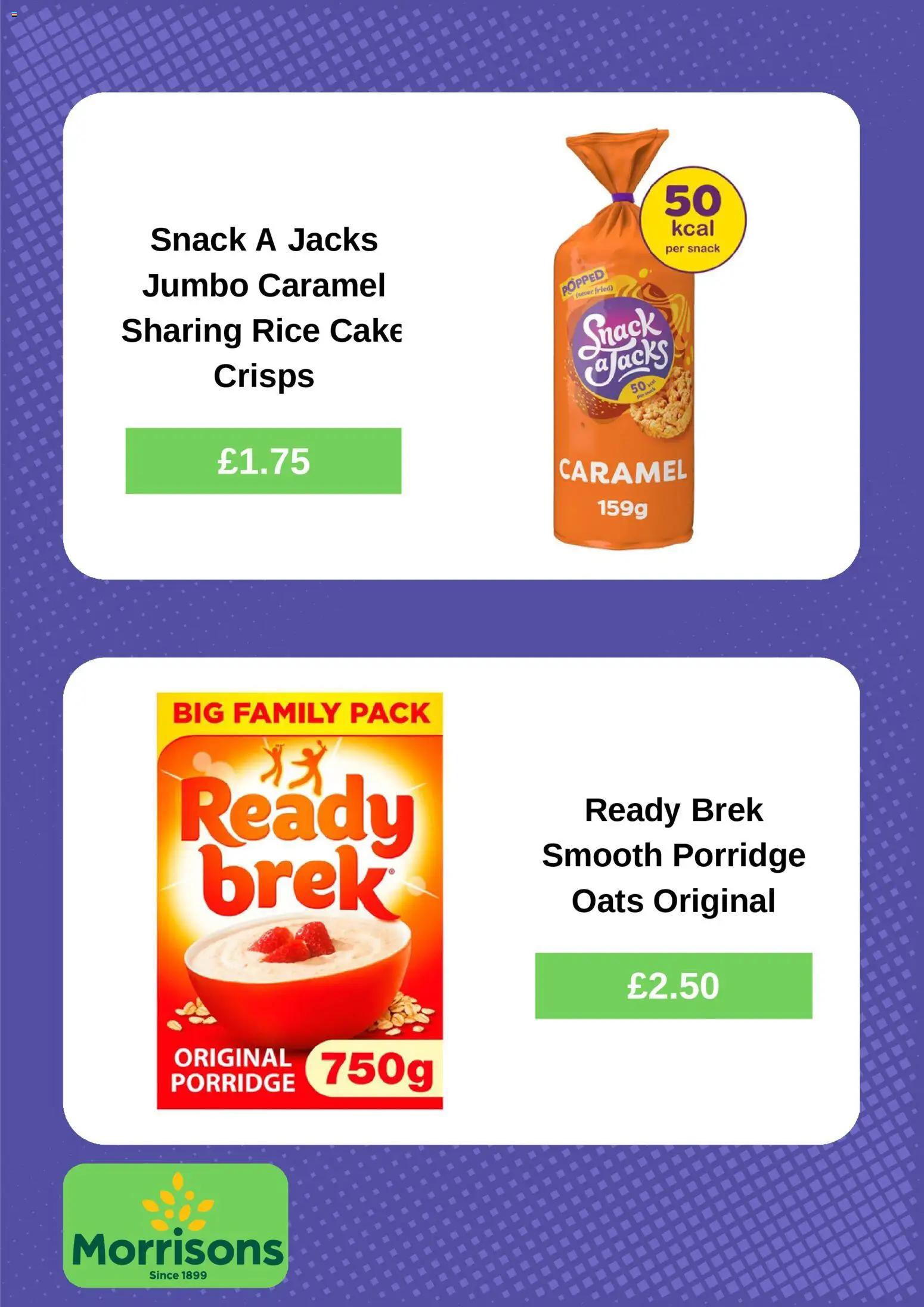 {H1} | Page: 4 | Products: Rice, Cake, Oats, Snack