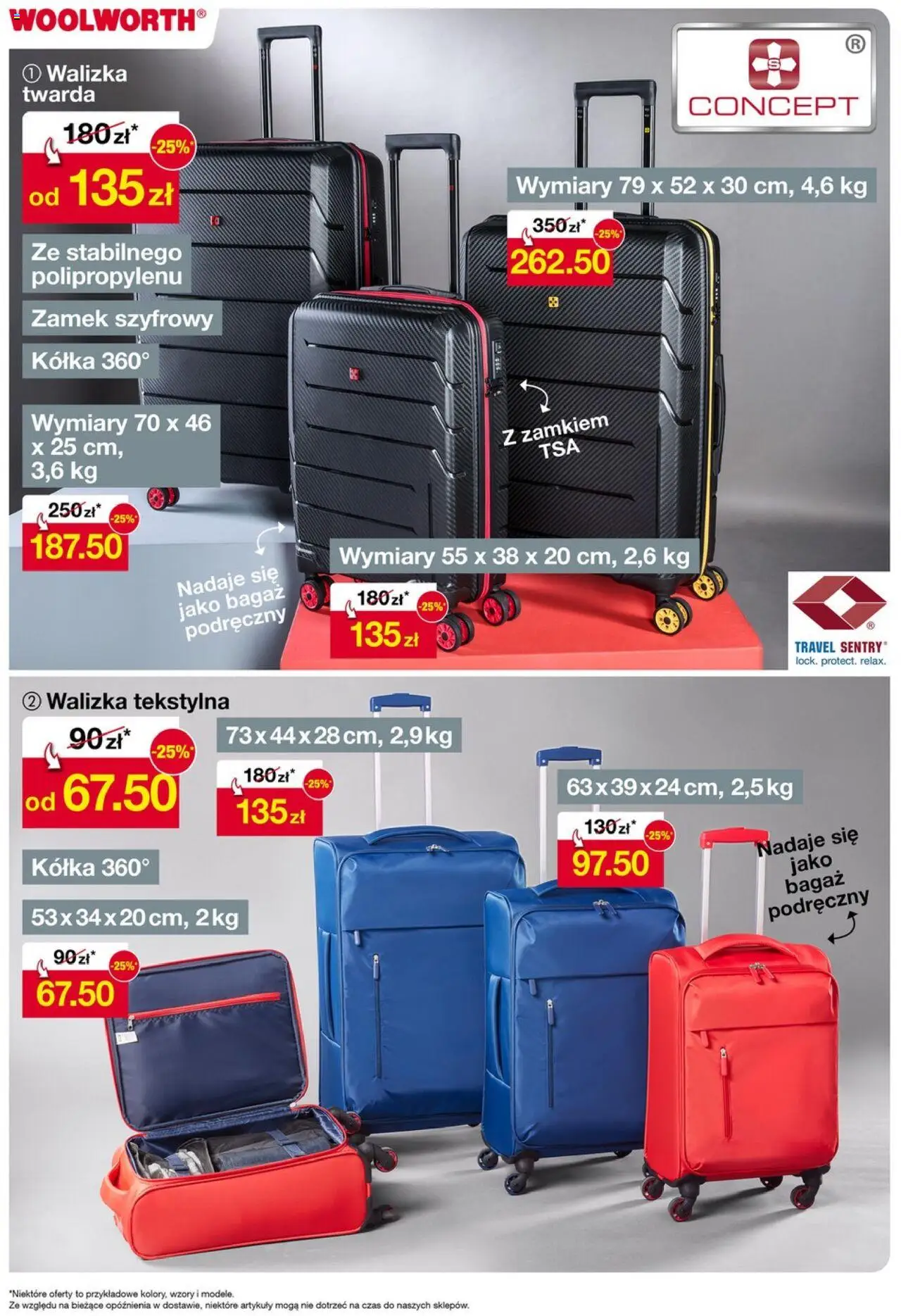Woolworth Gazetka od 01.08.2025 | Strona: 12 | Produkty: Walizka