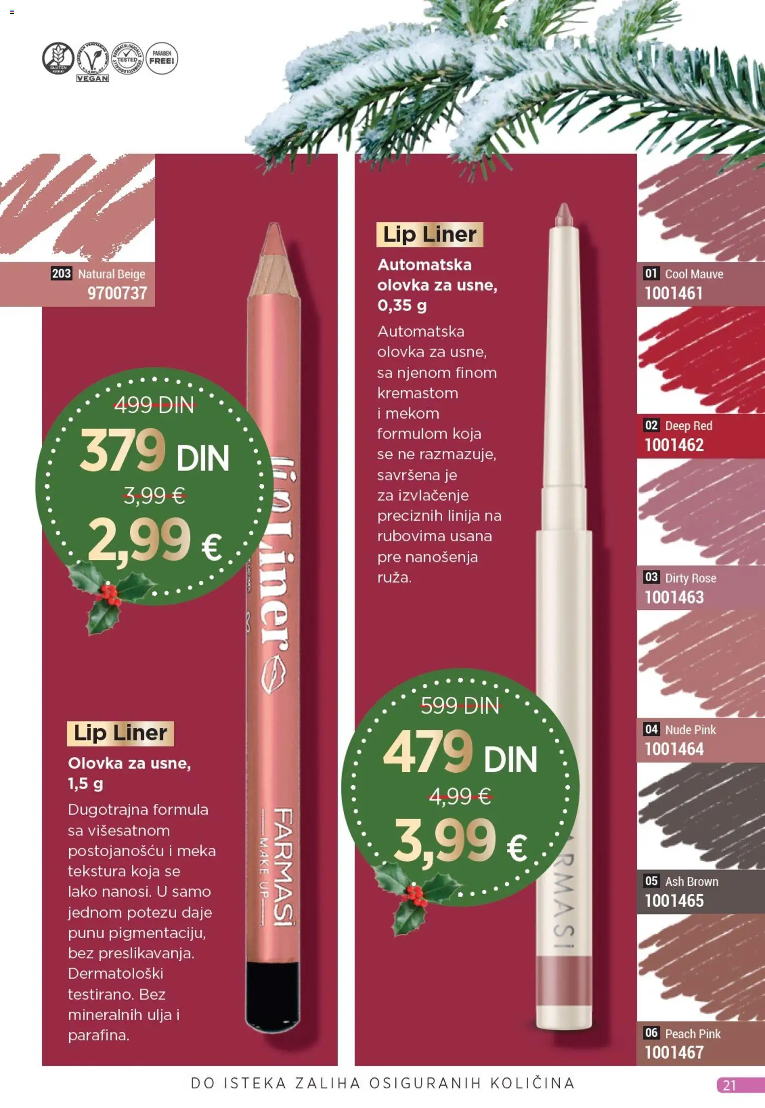 Farmasi katalog - važi od 01.12.2025 | Strana: 21