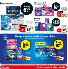 Kruidvat - Folder week 49 - Voorbeeld van een folder van Kruidvat, geldig van 02.12.2025 | Pagina: 37 | Producten: Kan, Panty, Pads