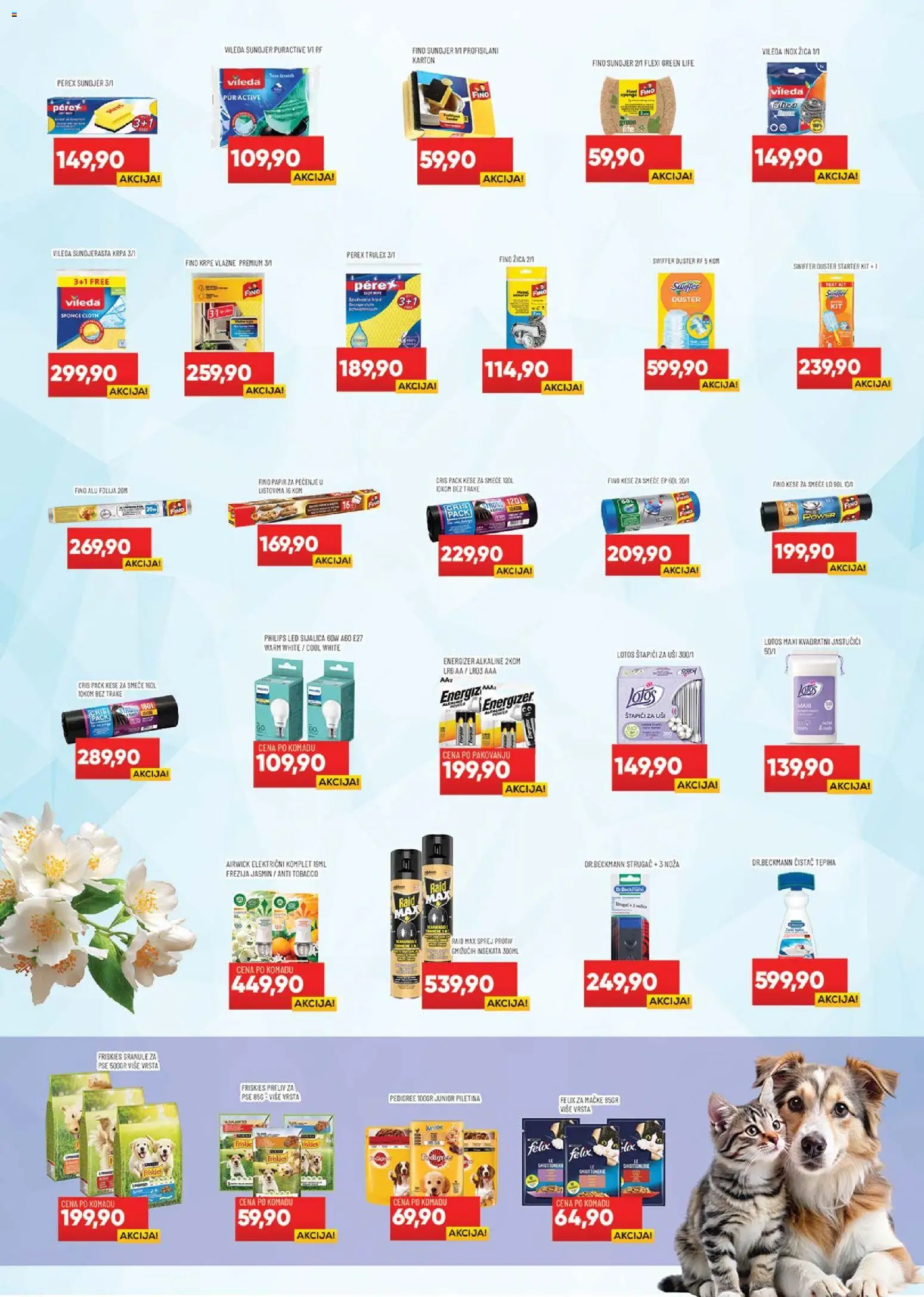 Medius katalog - važi od 21.04.2026 | Strana: 19 | Proizvode: Pedigree, Granule za pse, LED sijalica, Vileda