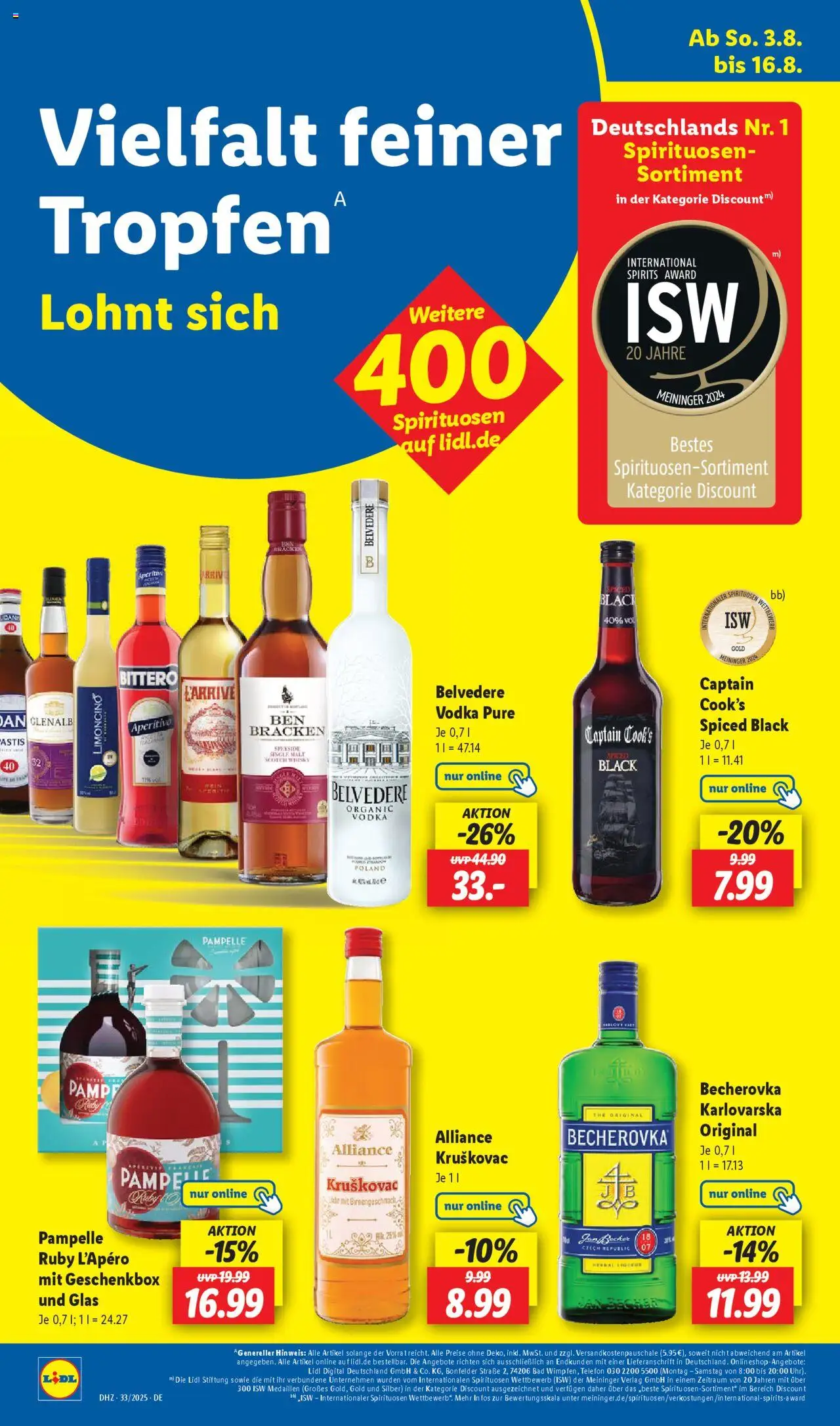 Lidl Prospekt Dornstetten - gültig ab dem 11.08.2025 | Seite: 58