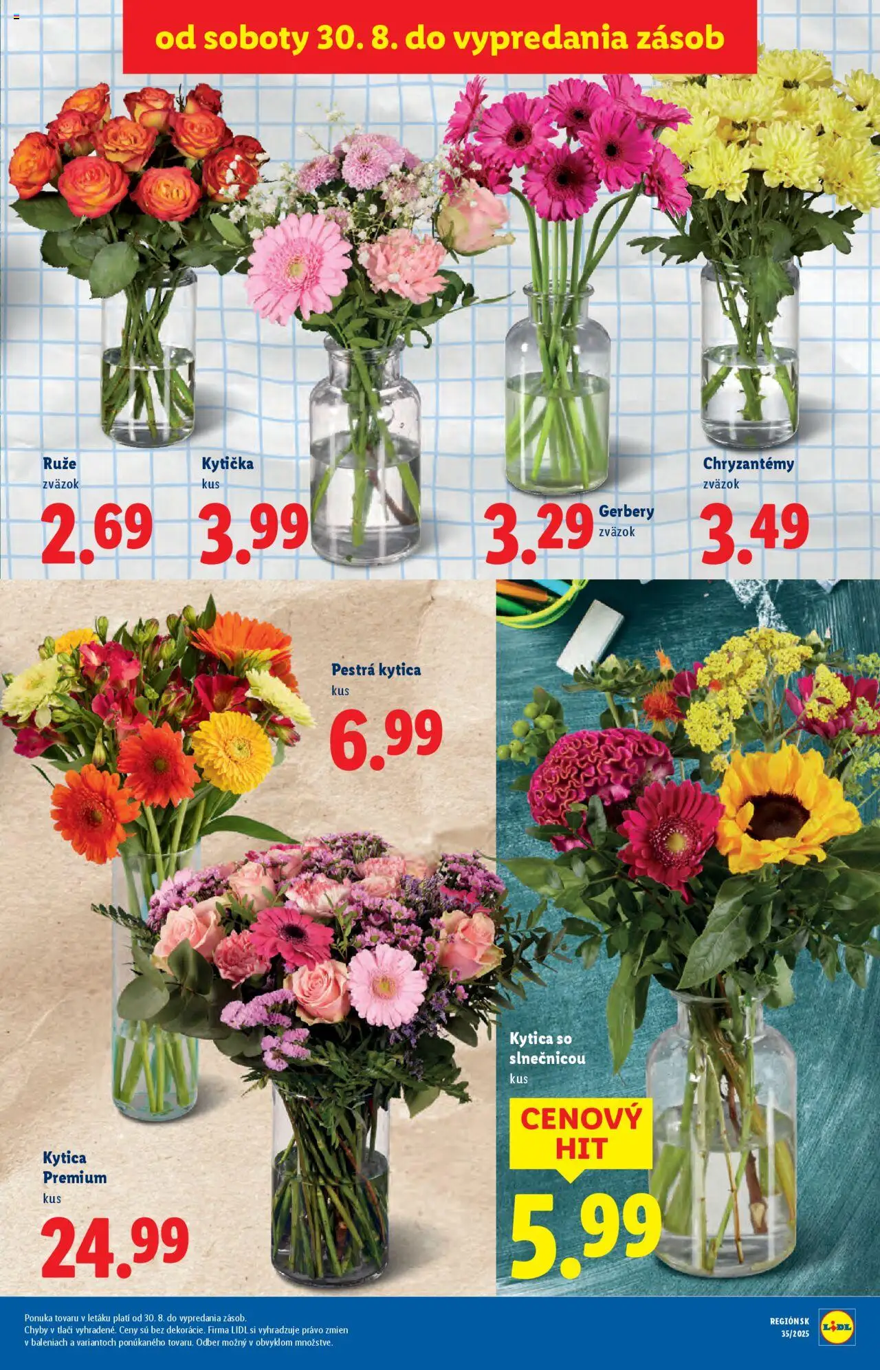 Lidl leták │ platný od 25.08.2025 | Strana: 96 | Produkty: Ruže