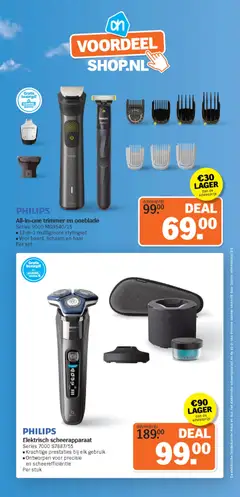 Albert Heijn - Voordeelshop folder week 2 - Voorbeeld van een folder van Albert Heijn, geldig van 05.01.2026 | Pagina: 6 | Producten: Tandenborstel, Trimmer, Scheerapparaat, Elektrische tandenborstel