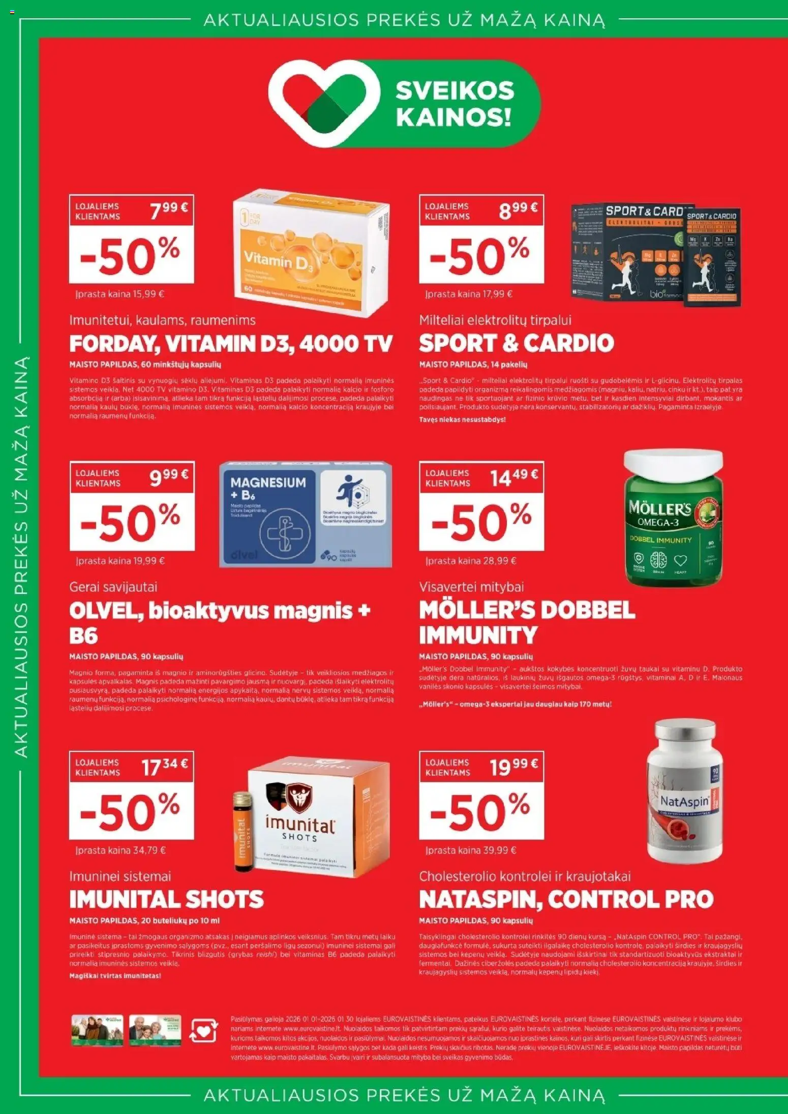 EUROVAISTINĖ akcijos nuo 01.01.2026 | Puslapis: 4