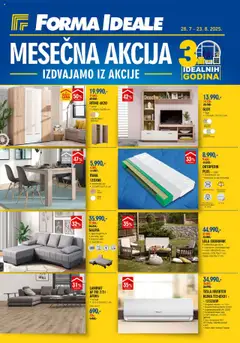 Forma Ideale katalog - pregled Forma Ideale kataloga - važi od 28.07.2025