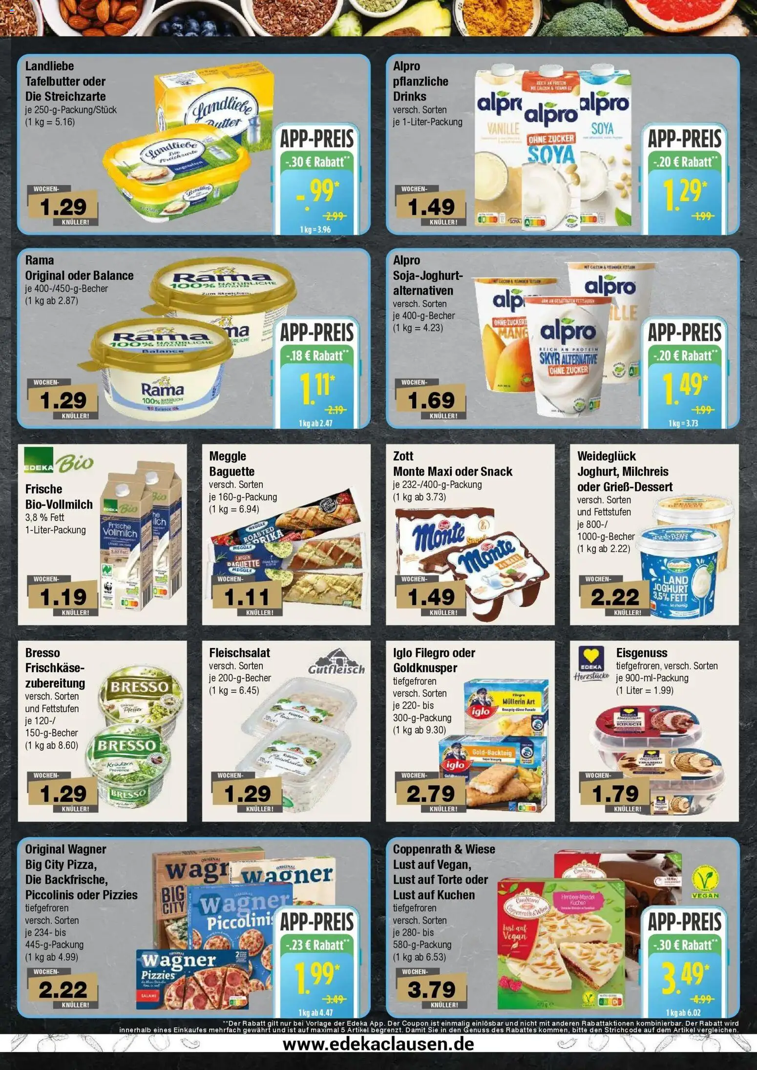 Edeka prospekt Hamburg	 – gültig ab 11.01.2026 | Seite: 5 | Produkte: Rama, Bresso, Piccolinis, Pizza