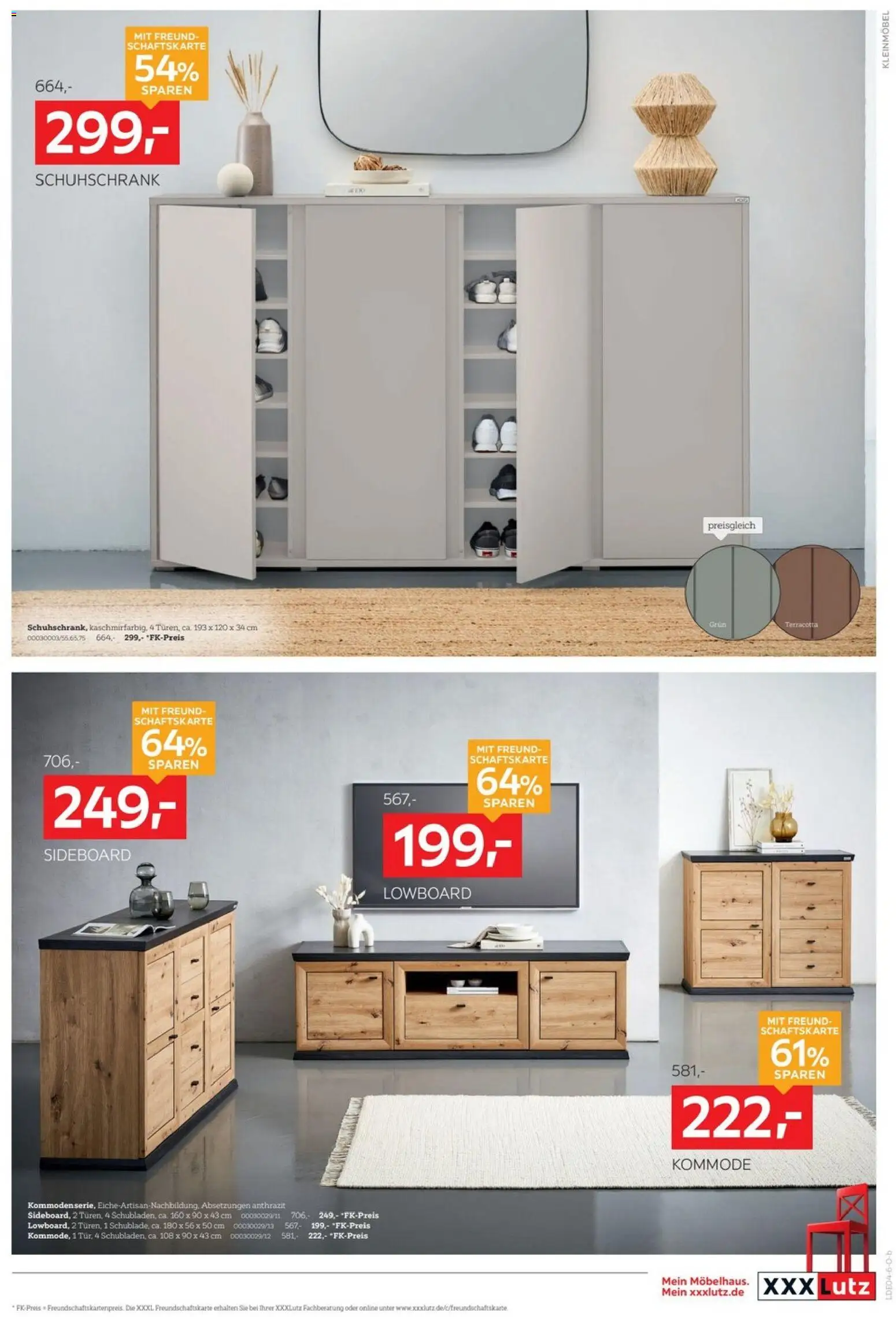 XXXLutz Big Sale – gültig ab 29.03.2026 | Seite: 11 | Produkte: Sideboard, Lowboard, Kommode