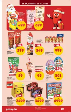 KINDER MEGLEPETÉS TOJÁS, 2-féle, 20 g - amely érvényes a következő dátumtól: 27.11.2025 | Oldal: 14