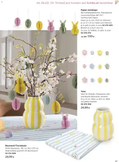 Tchibo Eduscho  Katalog März 2026 ab 01.03.2026 gültig | Seite: 47 | Produkte: Vase