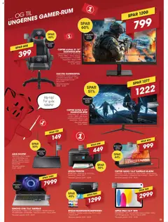 Punkt1 tilbudsavis – gyldig fra 15.09.2025 | Side: 25 | Produkter: Printer, Gamingstol, Router, SSD