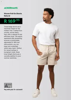 Ackermans specials catalogue – valid from 20.10.2025 | Page: 5 | Products: Shorts, Wardrobe