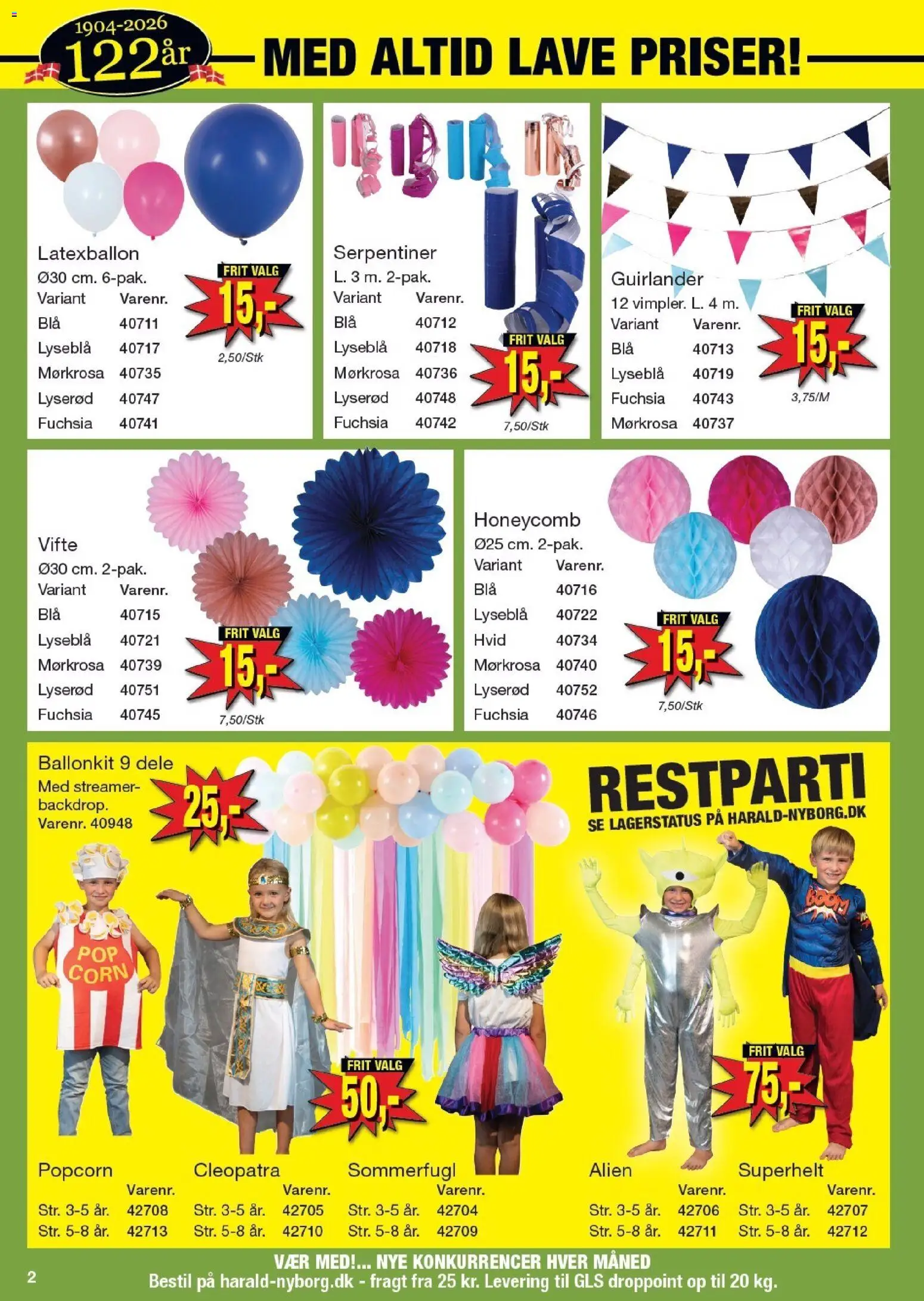 Harald Nyborg tilbudsavis – gyldig fra 12.02.2026 | Side: 2 | Produkter: Popcorn