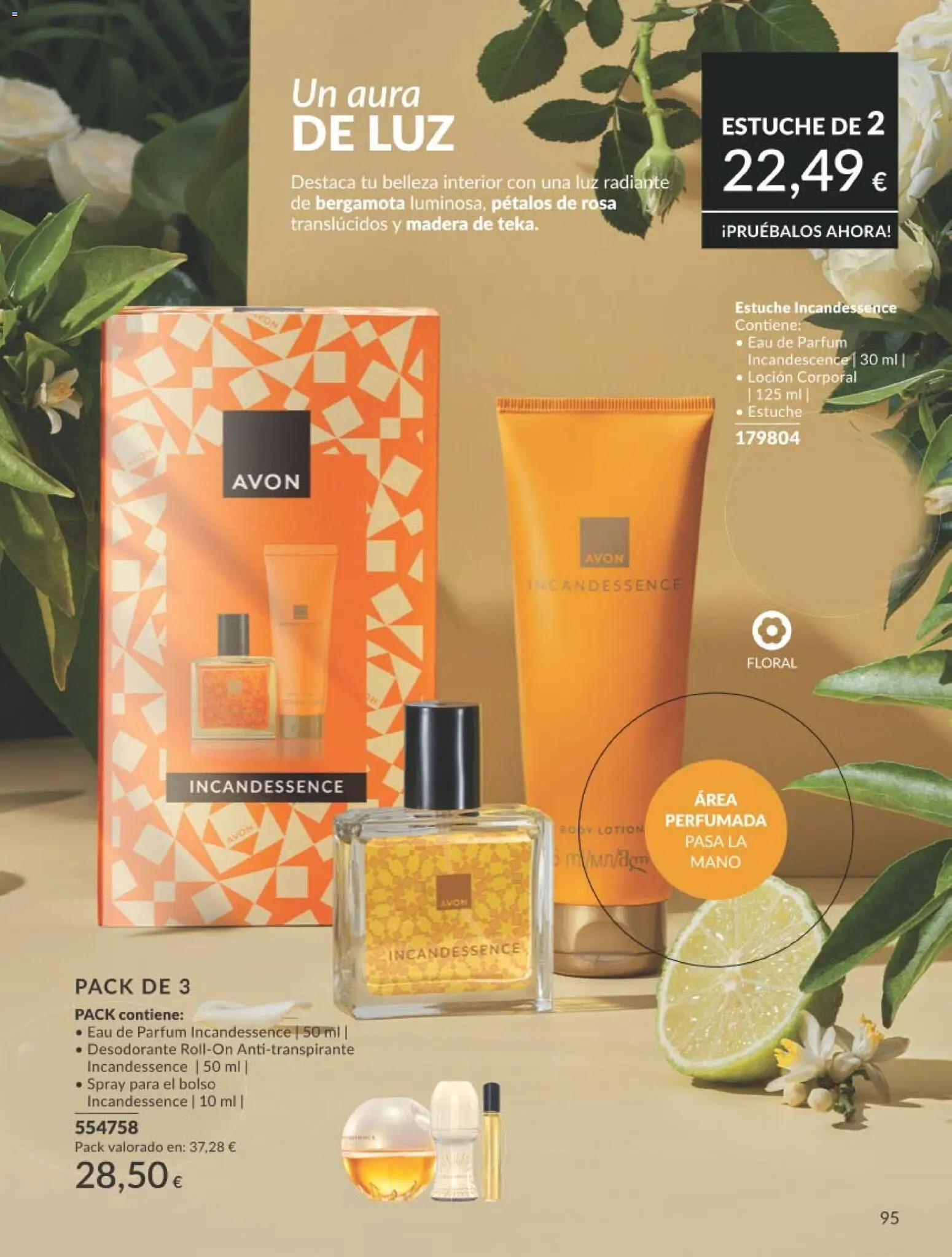 Catálogo AVON campaña 3 │ válido desde el 01.03.2026 | Página: 101 | Productos: Desodorante, Loción corporal, Bolso, Eau de parfum