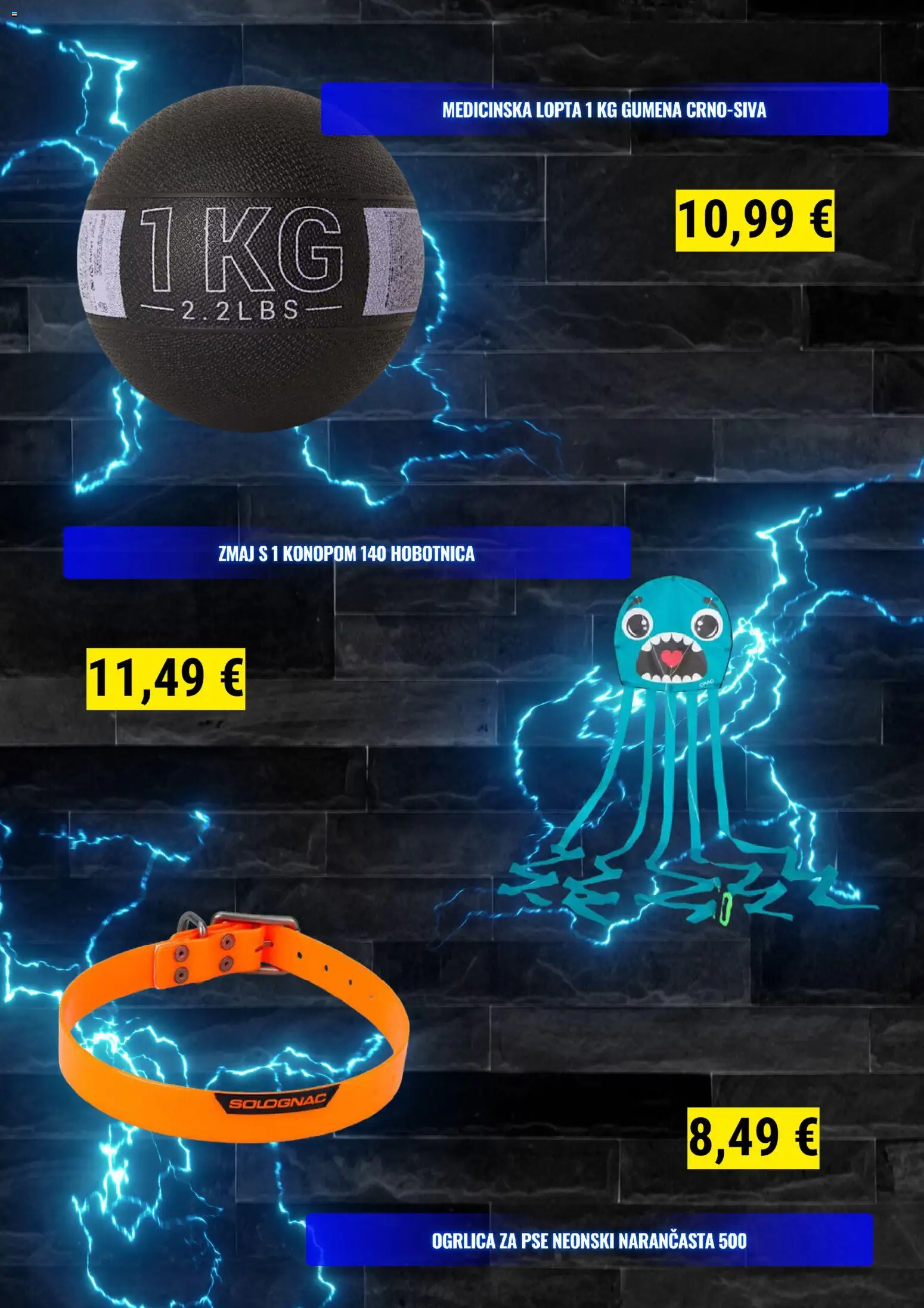 Decathlon katalog | vrijedi od 01.04.2026 | Stranica: 5 | Proizvodi: Lopta, Hobotnica, Ogrlica