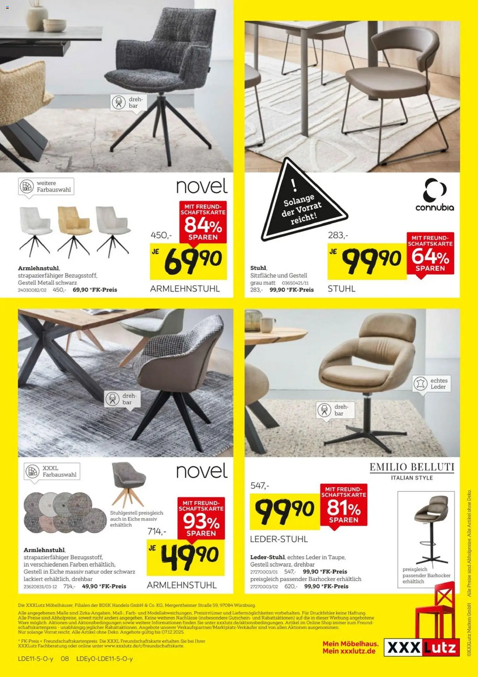 XXXL Lutz - Größte Lagerräumungsverkauf – gültig ab 23.11.2025 | Seite: 8