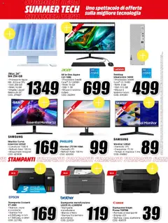Volantino Media World del 11.08.2025 | Pagina: 14 | Prodotti: Monitor, Mouse, Tastiera, Stampa