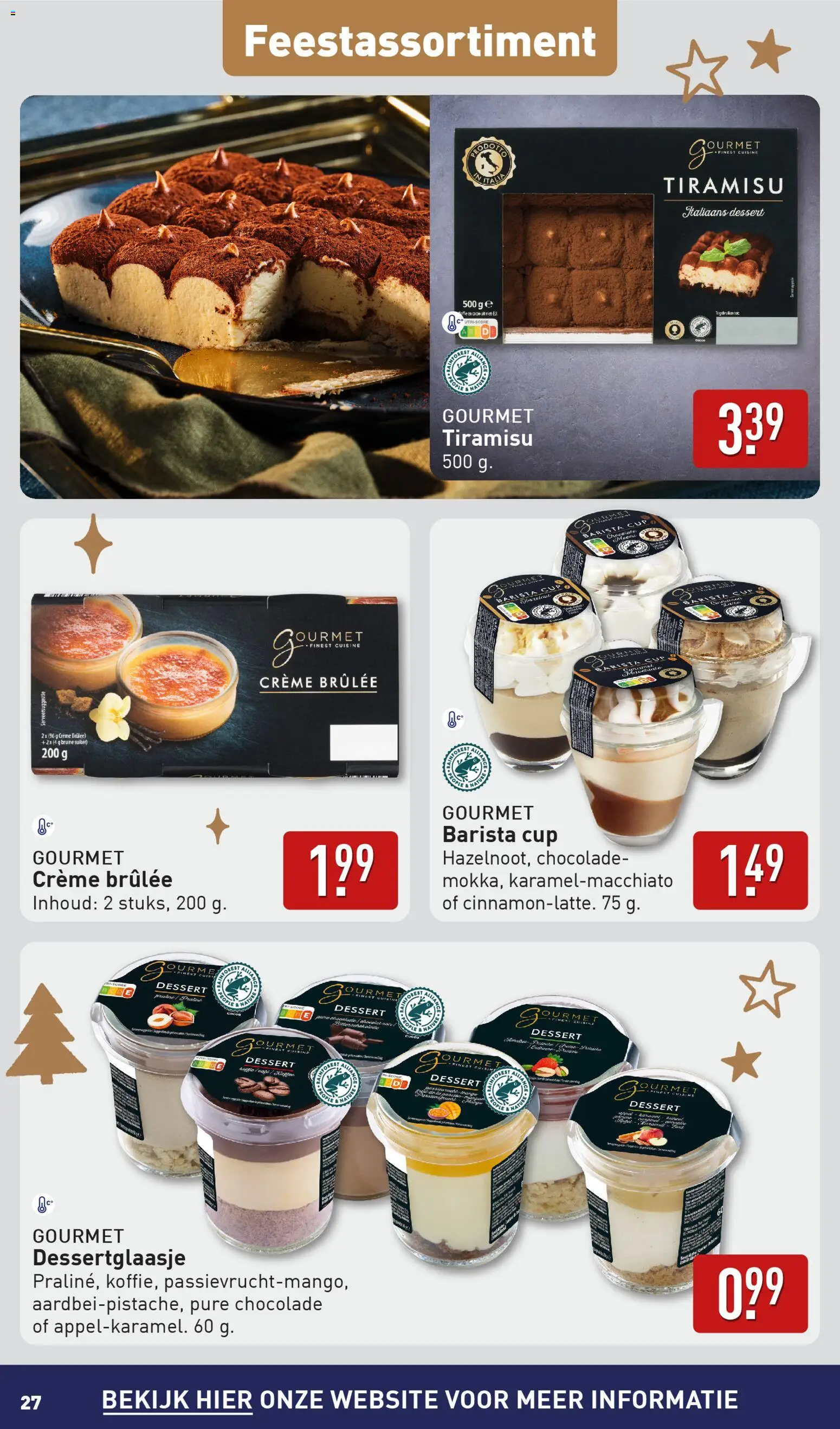 {H1} | Pagina: 27 | Producten: Chocolade, Fagyasztott gyümölcs, Crème