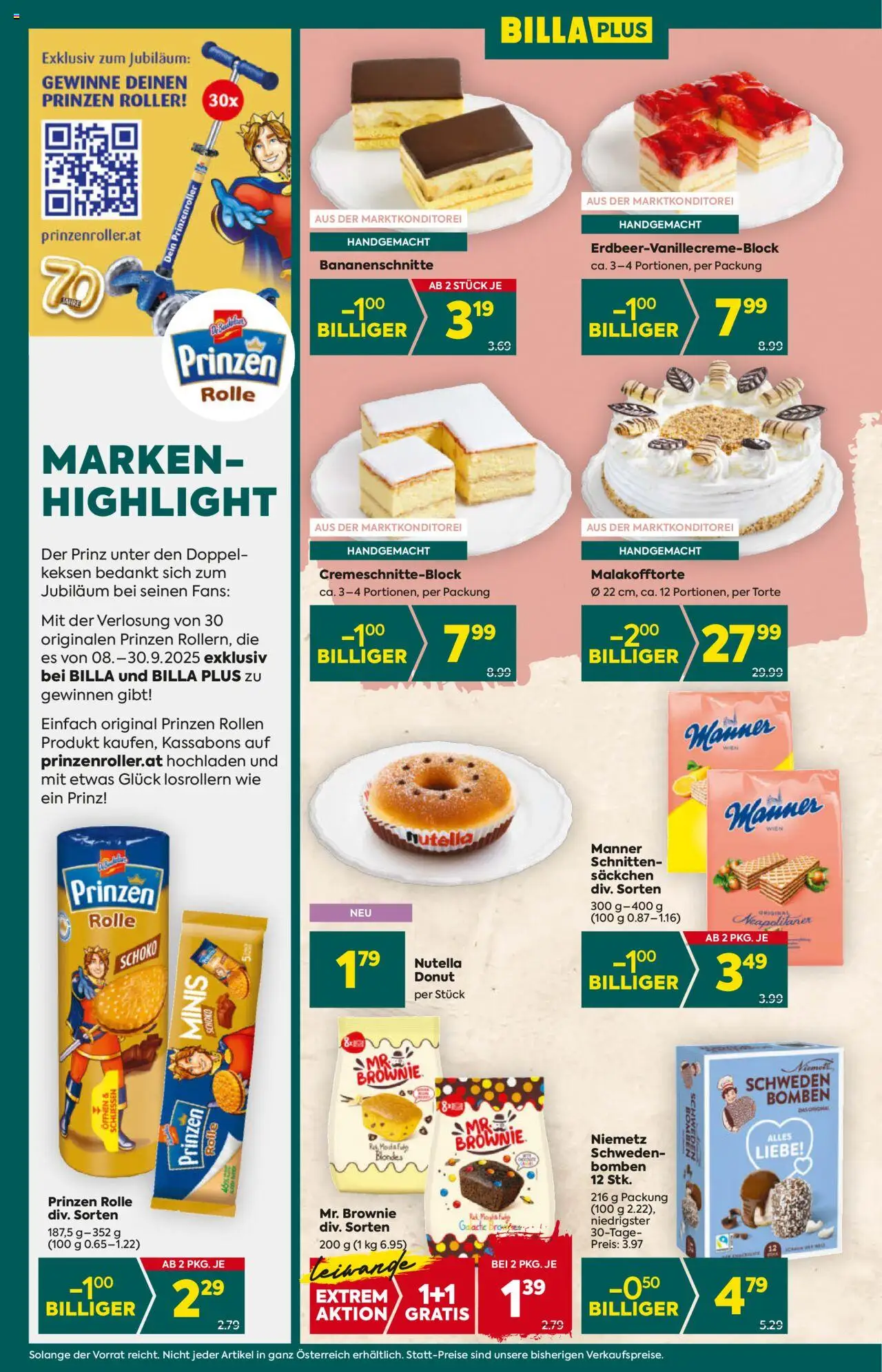 Billa Plus Flugblatt gültig ab 11.09.2025 | Seite: 14