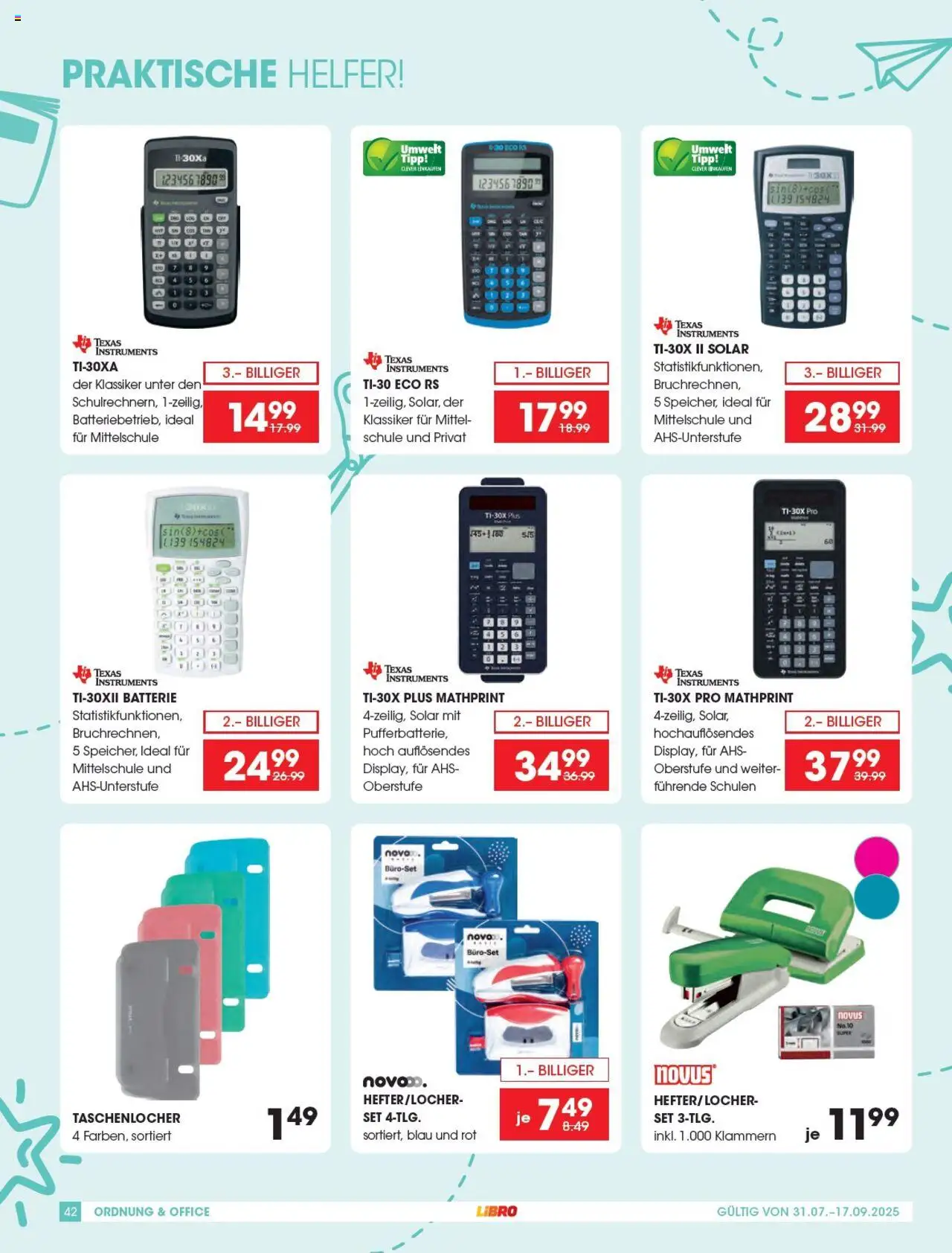 Libro Schulkatalog gültig ab 31.07.2025 | Seite: 42 | Produkte: Batterie