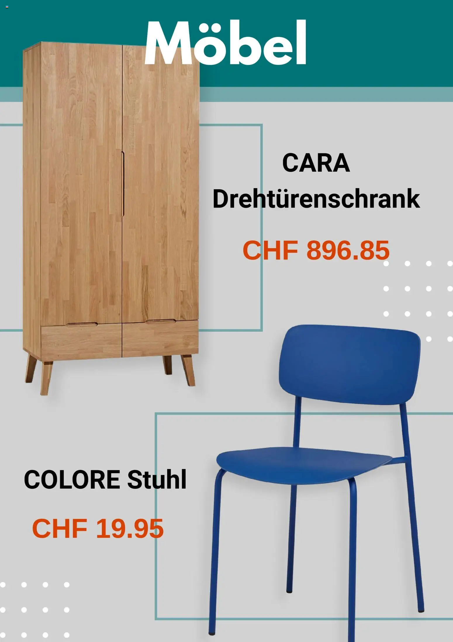 micasa Aktionen – gültig ab 13.02.2026 | Seite: 3 | Produkte: Stuhl, Drehtürenschrank