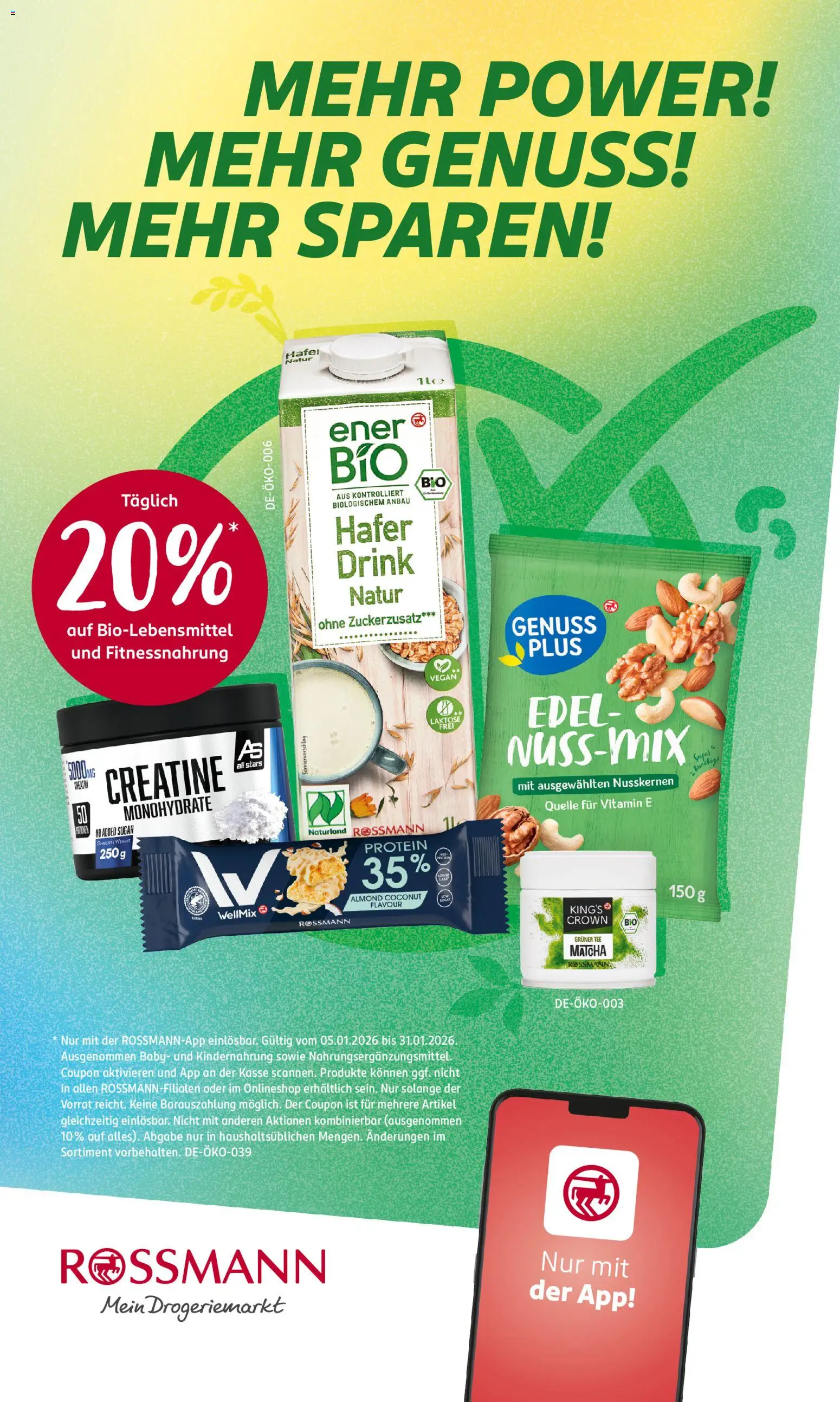 Rossmann Prospekt 	 – gültig ab 26.01.2026 | Seite: 19 | Produkte: Tee