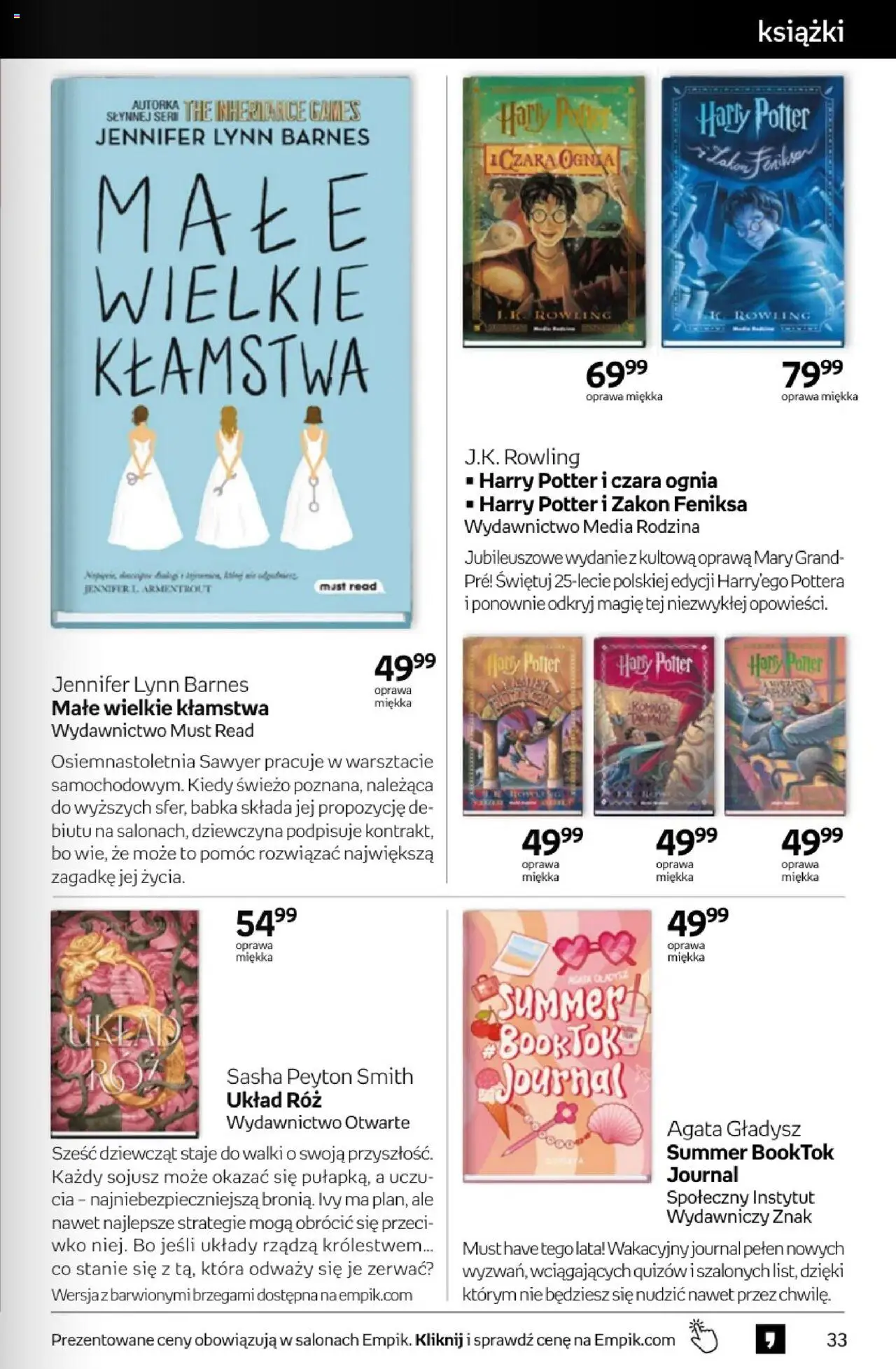 Empik promocje od 21.05.2025 | Strona: 33 | Produkty: Książki, Babka, Róż