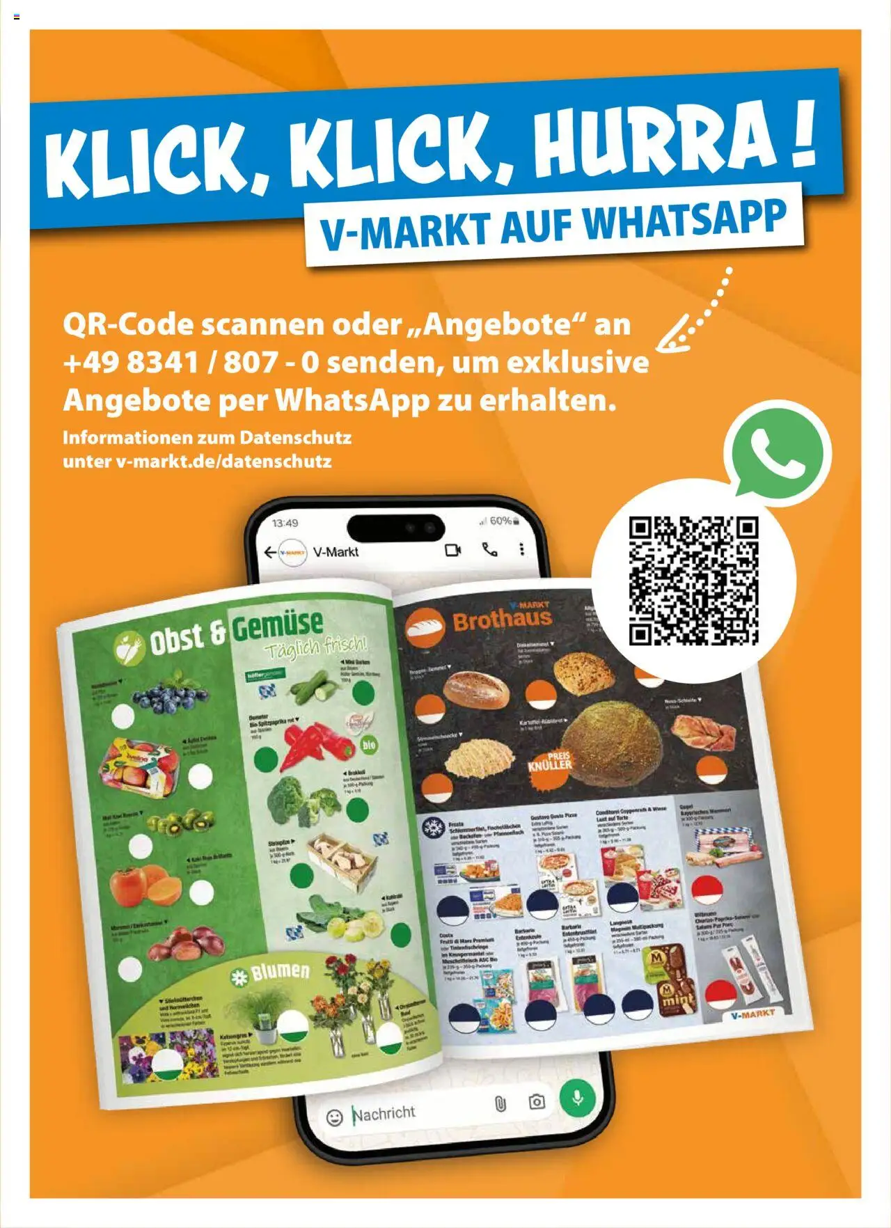 V-Markt - Oberbayern - gültig ab dem 24.07.2025 | Seite: 22 | Produkte: Blumen, Gemüse, Obst, Pizza