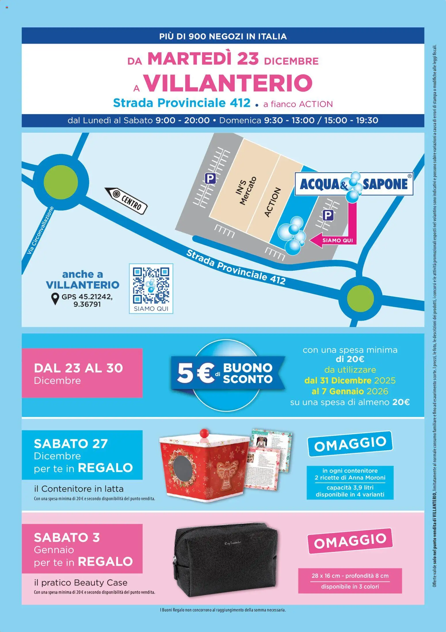 Volantino Acqua e Sapone del 23.12.2025 | Pagina: 8 | Prodotti: Sapone, Tè, Contenitore, Stampa