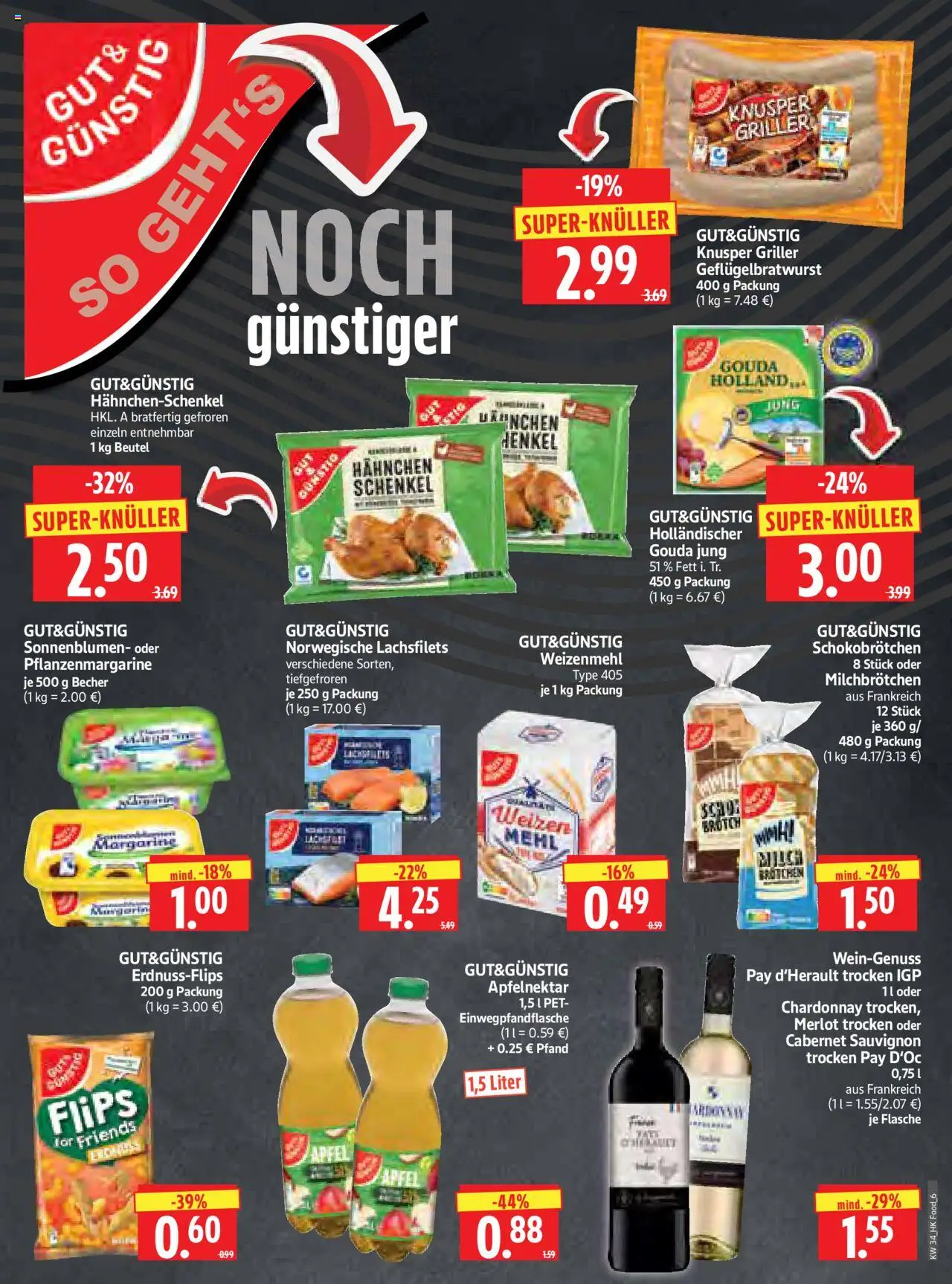 HERKULES Prospekt 	 - gültig ab dem 18.08.2025 | Seite: 6 | Produkte: Mehl, Gouda, Äpfel, Weizenmehl
