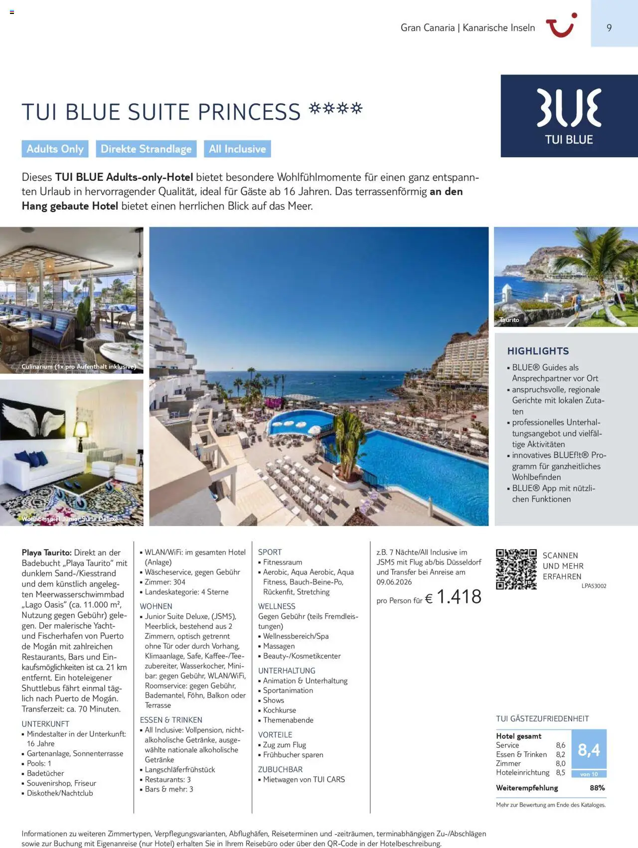 TUI Prospekt Kanaren, Kapverden & Senegal 2025/26	  – gültig ab 01.11.2025 | Seite: 9 | Produkte: Tür