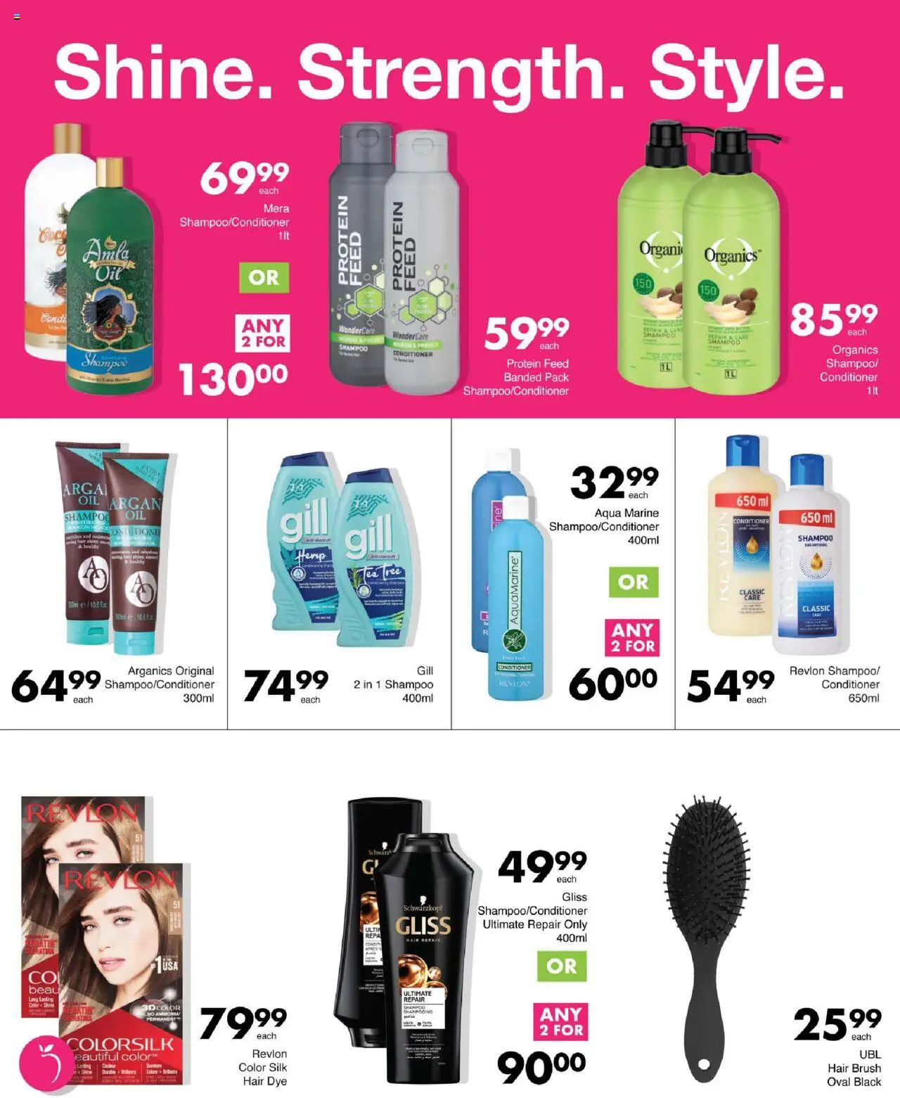 Save Specials │ valid from 14.08.2025 | Page: 62 | Products: Detergente líquido, Brush, Shampoo, Conditioner
