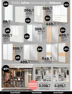 Black Friday Prima - Pregled kataloga iz trgovine Prima, vrijedi od 13.11.2025 | Stranica: 18 | Proizvodi: Ormar, Ormari