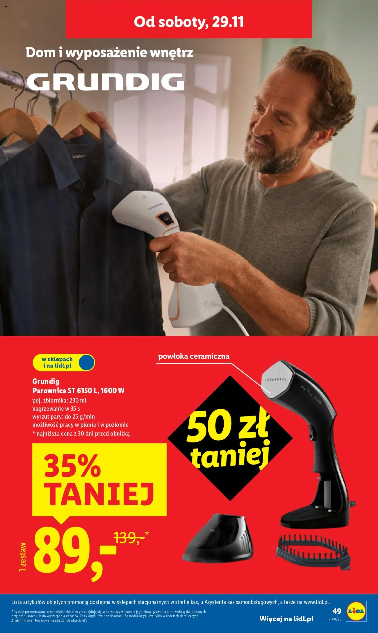 Lidl Black Friday od 24.11.2025 | Strona: 53 | Produkty: Parownica