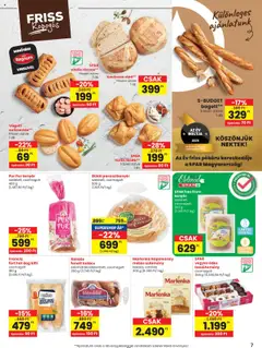 Spar akciós ujság - amely érvényes a következő dátumtól: 11.09.2025 | Oldal: 7