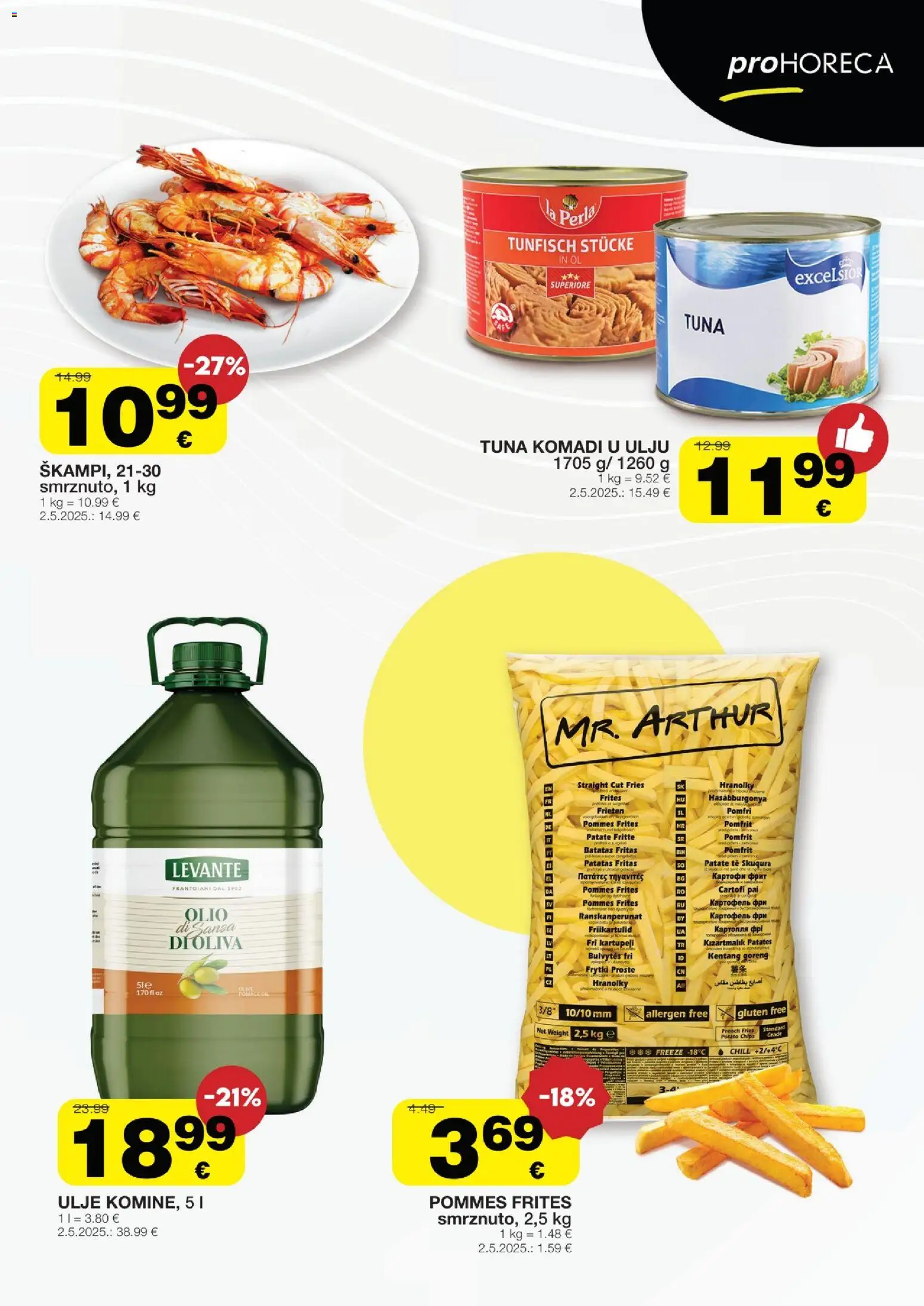 Stanić Diskont katalog | vrijedi od 12.02.2026 | Stranica: 3 | Proizvodi: Pommes frites, Ulje, Pomfrit, Tuna
