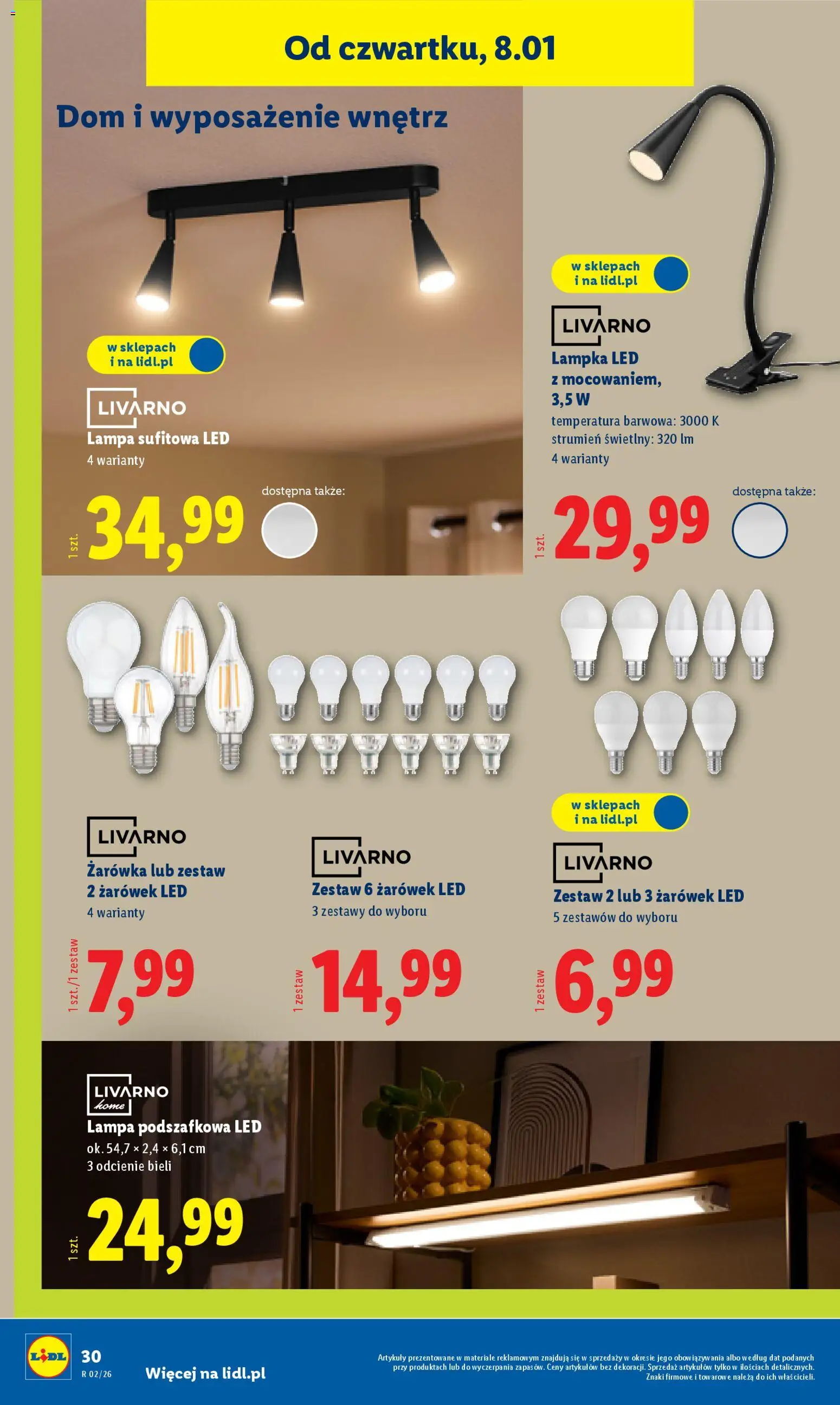 Lidl Katalog od 05.01.2026 | Strona: 34 | Produkty: Lampa