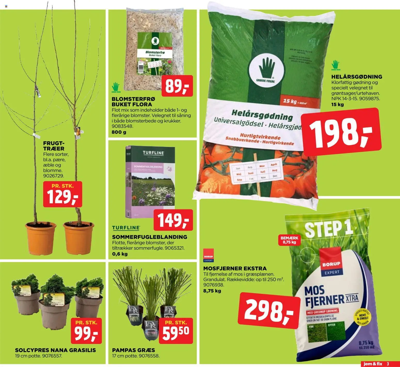 Jem & fix tilbudsavis – gyldig fra 19.04.2026 | Side: 3 | Produkter: Søm