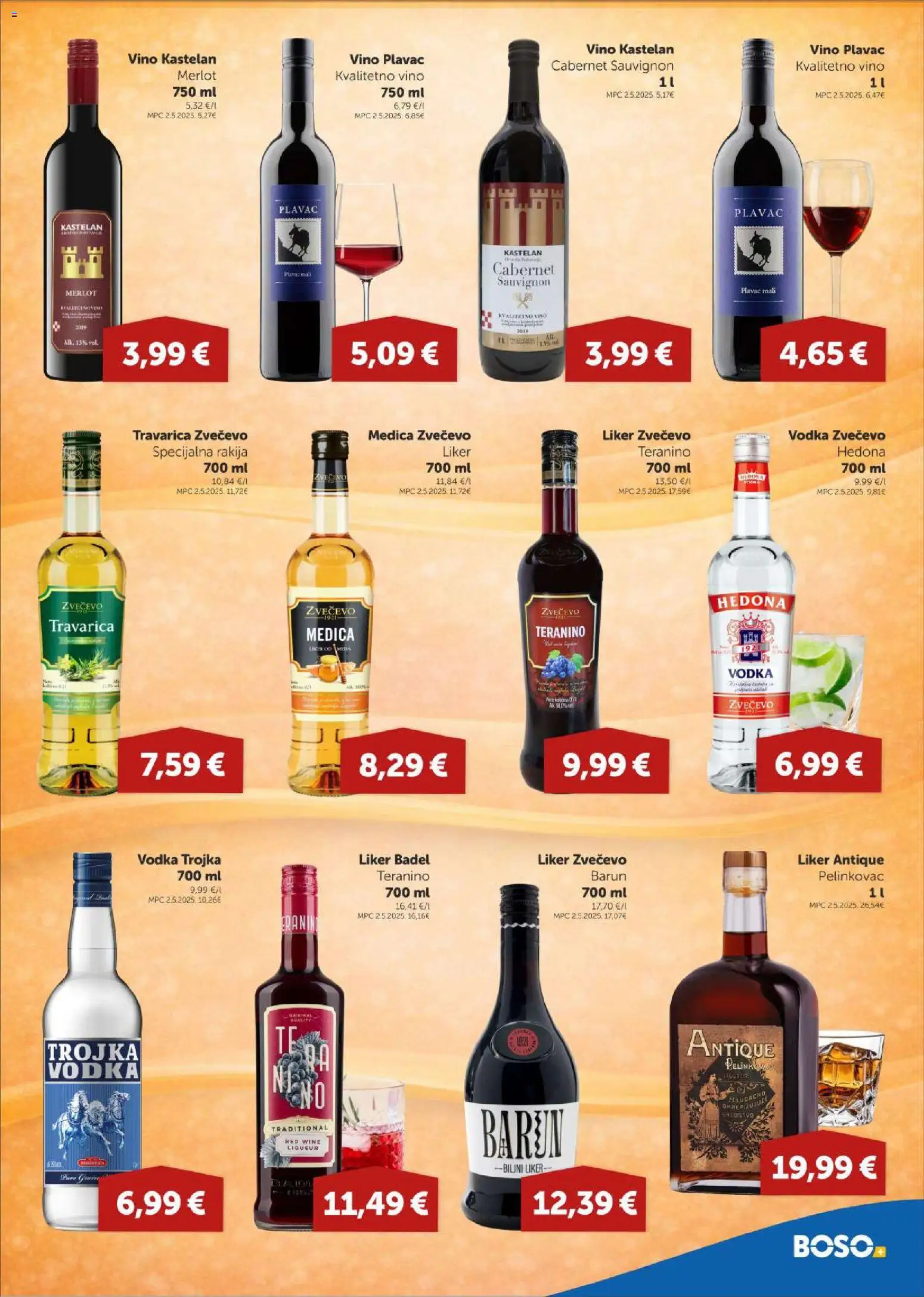 Boso katalog | vrijedi od 05.02.2026 | Stranica: 11 | Proizvodi: Pelinkovac, Travarica, Liker, Vodka