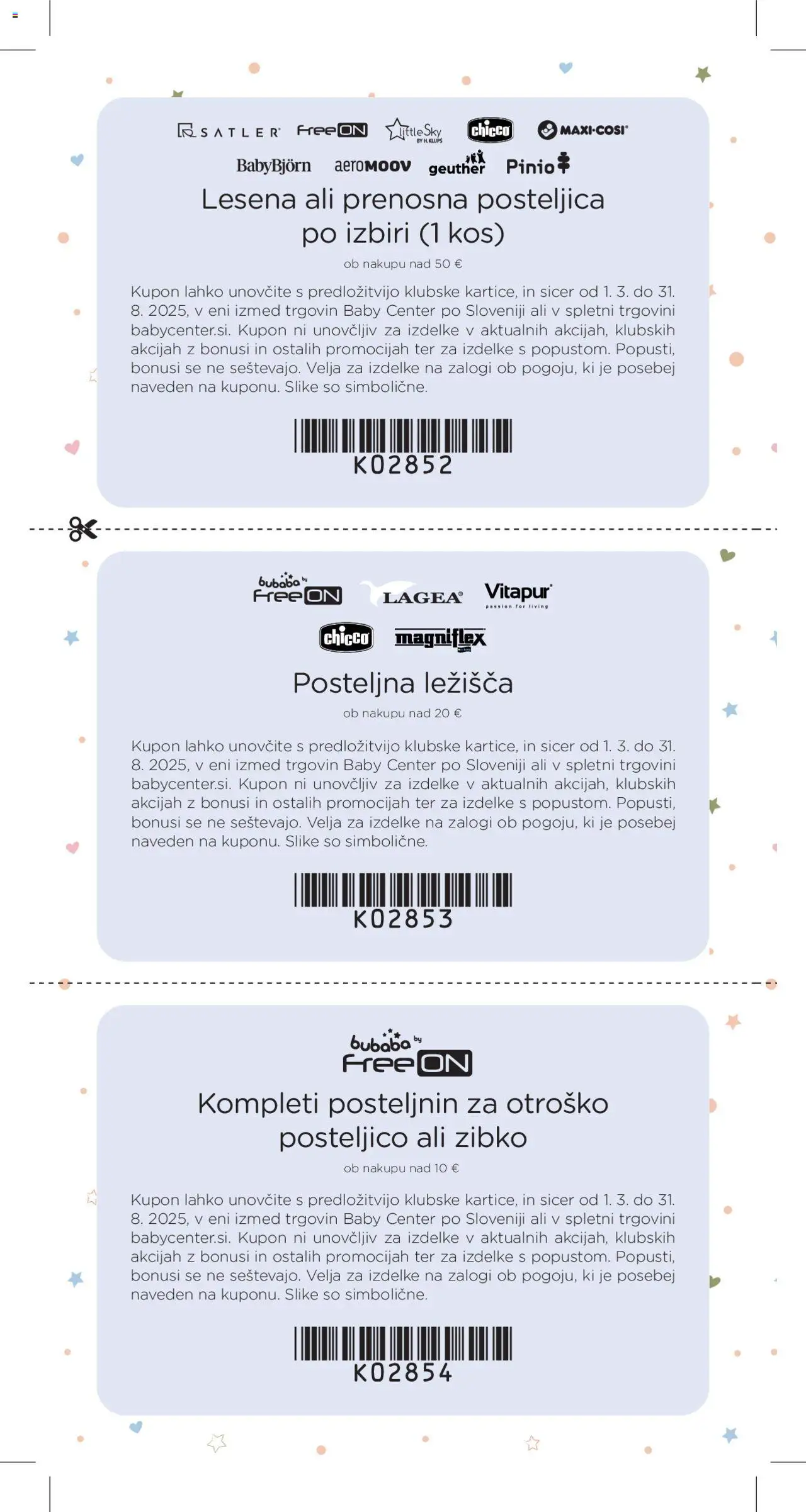 Baby center katalog nosečka │ velja od 01.07.2025 | Stran: 38 | Izdelki: Kos