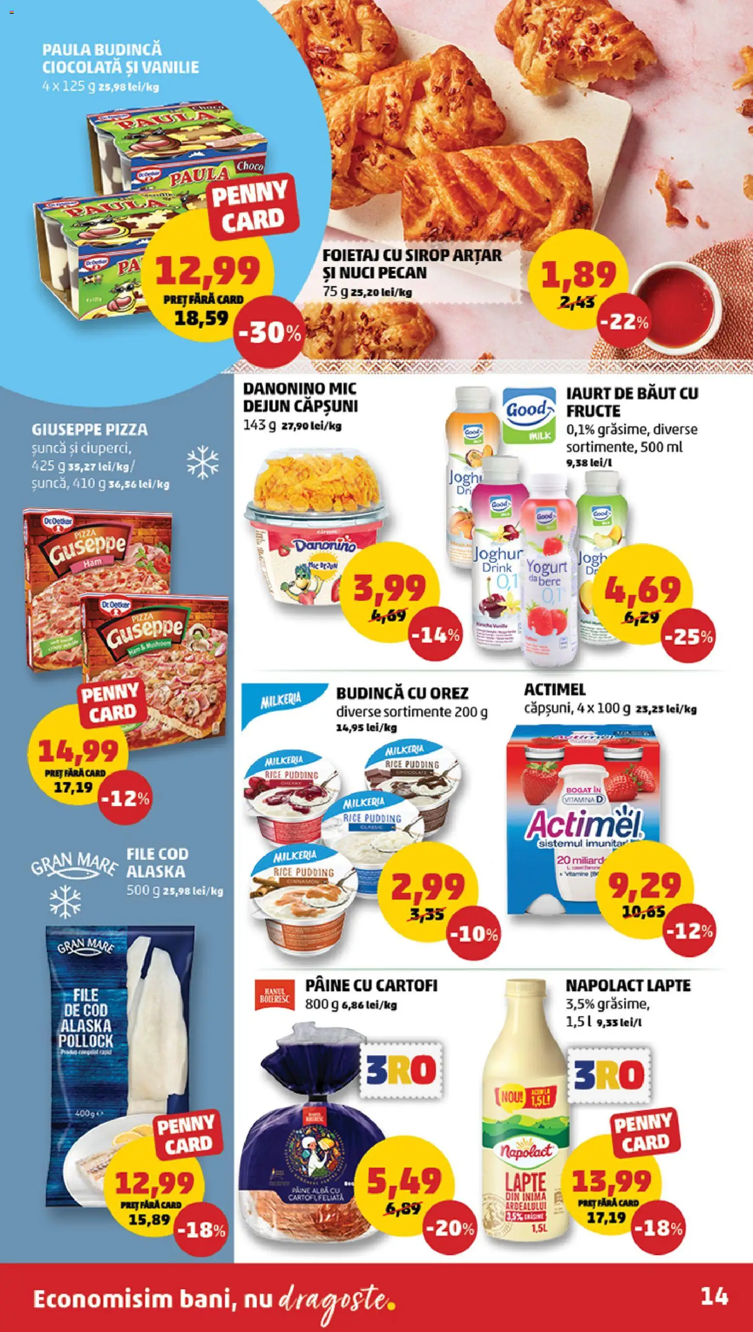 Noul catalog PENNY – valabil de la 05.11.2025 | Pagină: 14 | Produse: Iaurt, Șuncă, Nuci, Cartofi