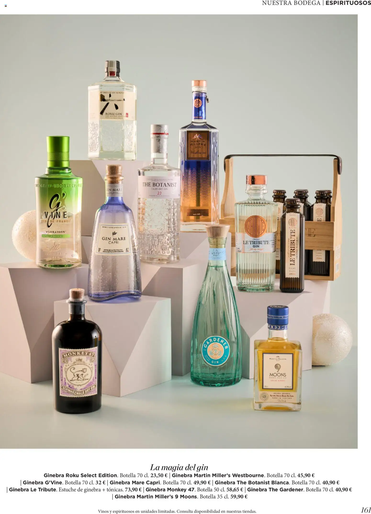 El Corte Inglés ofertas │ válido desde el 19.11.2025 | Página: 161 | Productos: Ginebra, Té