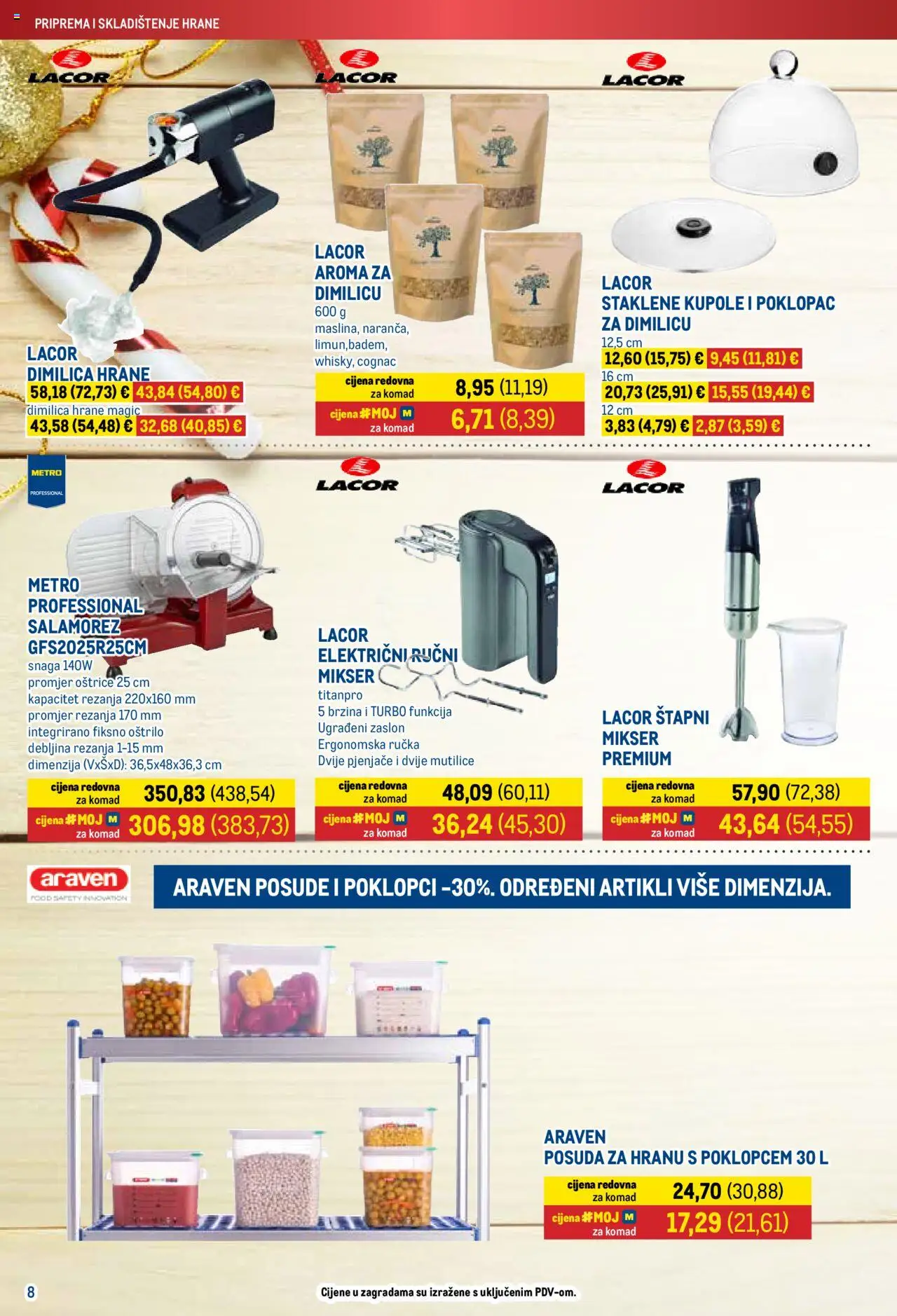 Metro katalog | vrijedi od 16.10.2025 | Stranica: 8 | Proizvodi: Mikser