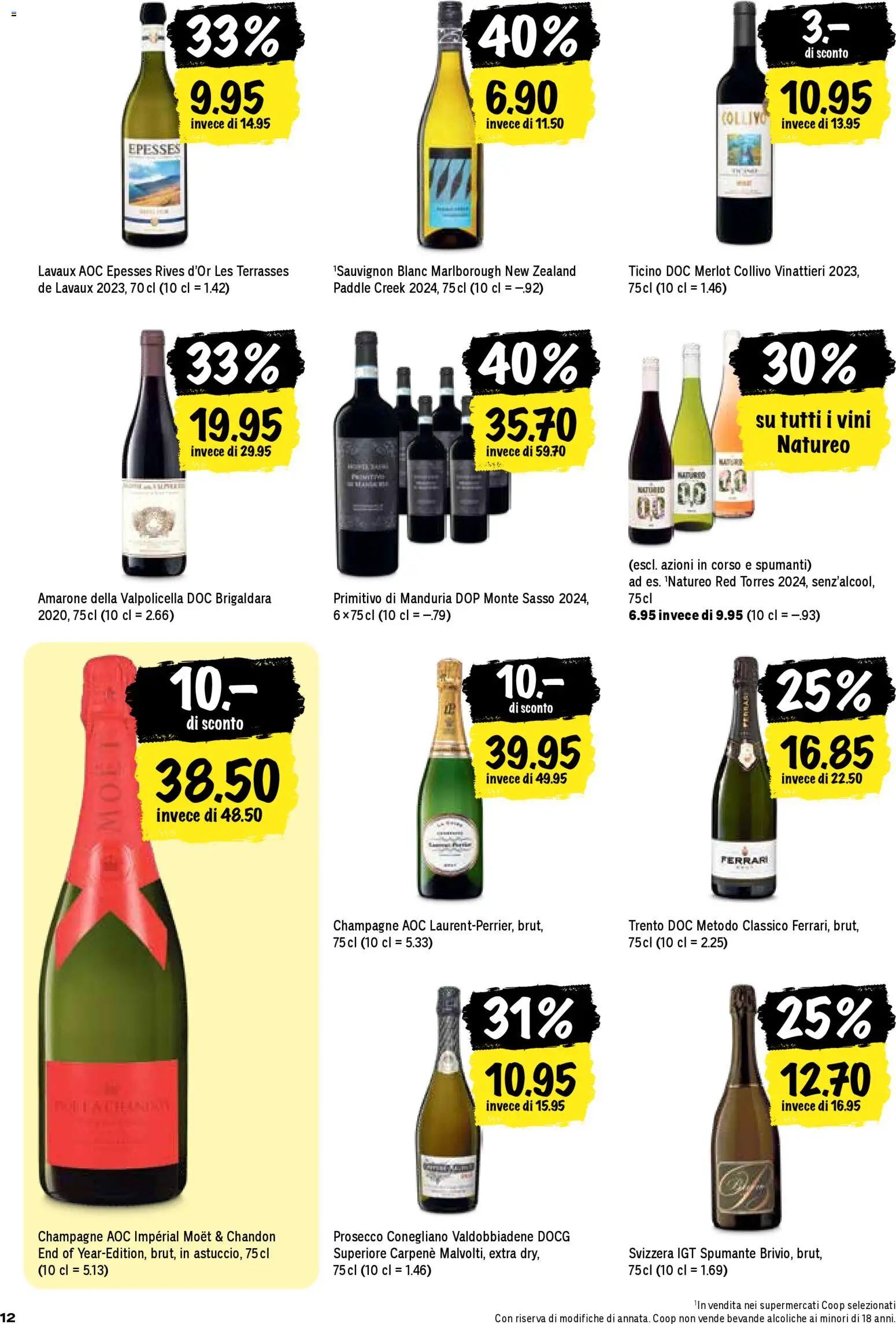 Coop - Una settimana di azioni – gültig ab 20.11.2025 | Seite: 12